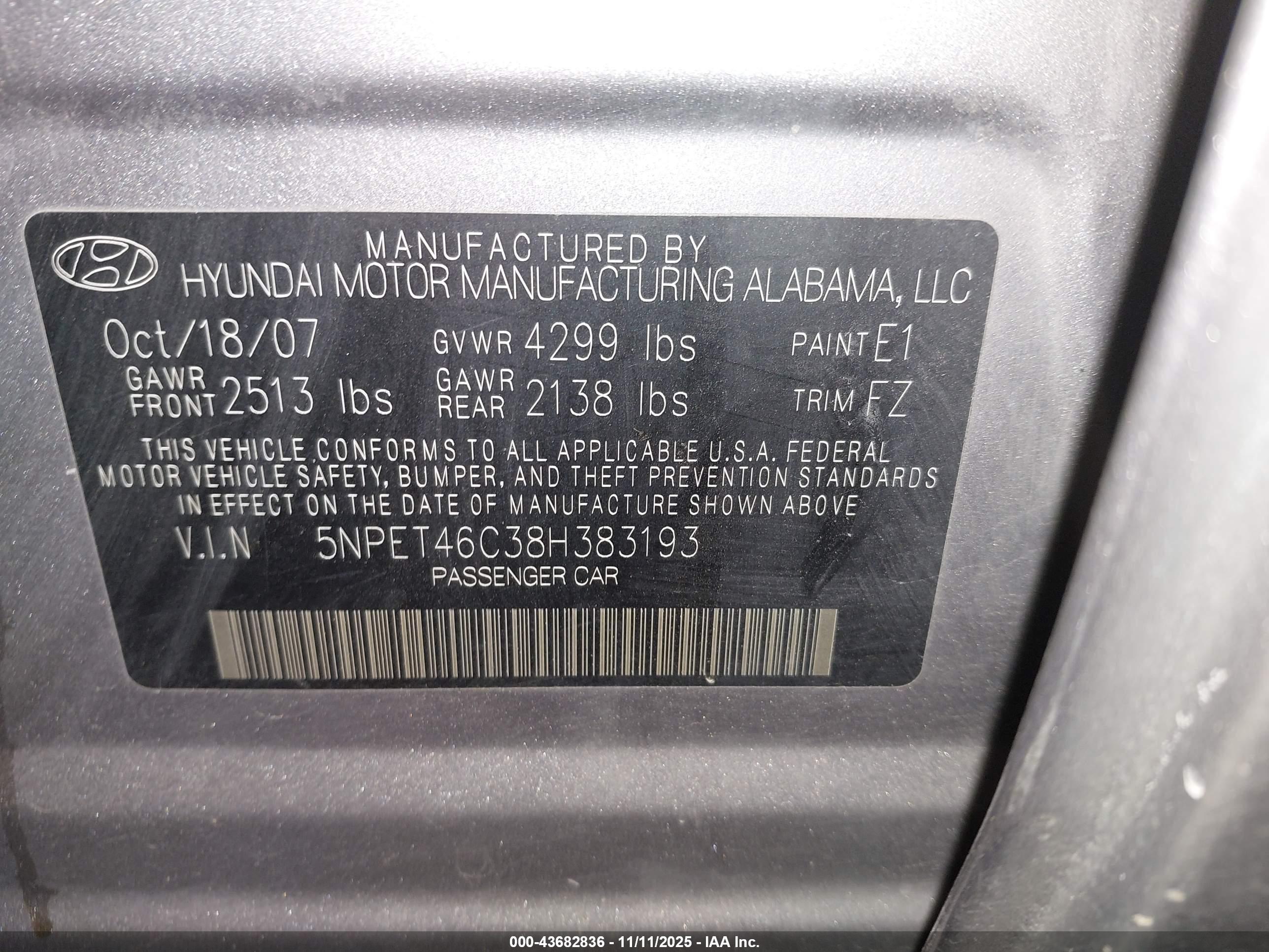 HYUNDAI SONATA image 9