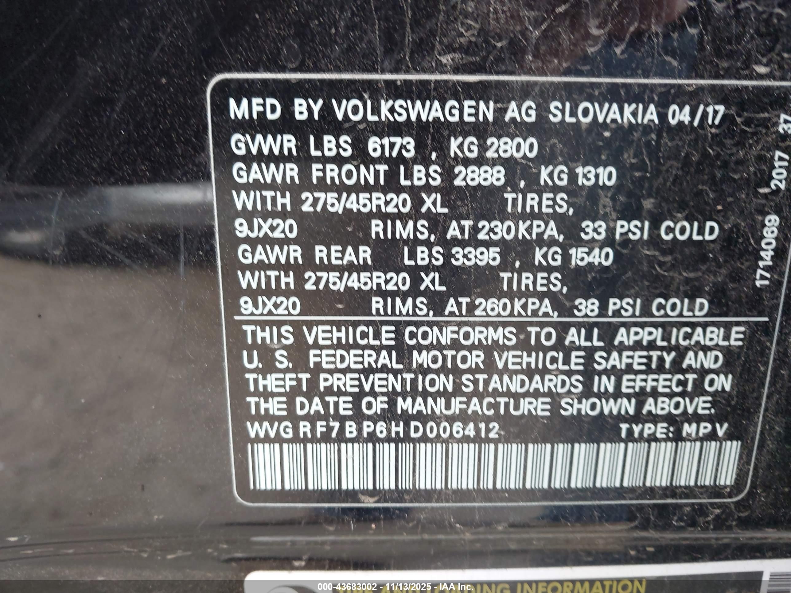 VOLKSWAGEN TOUAREG image 9