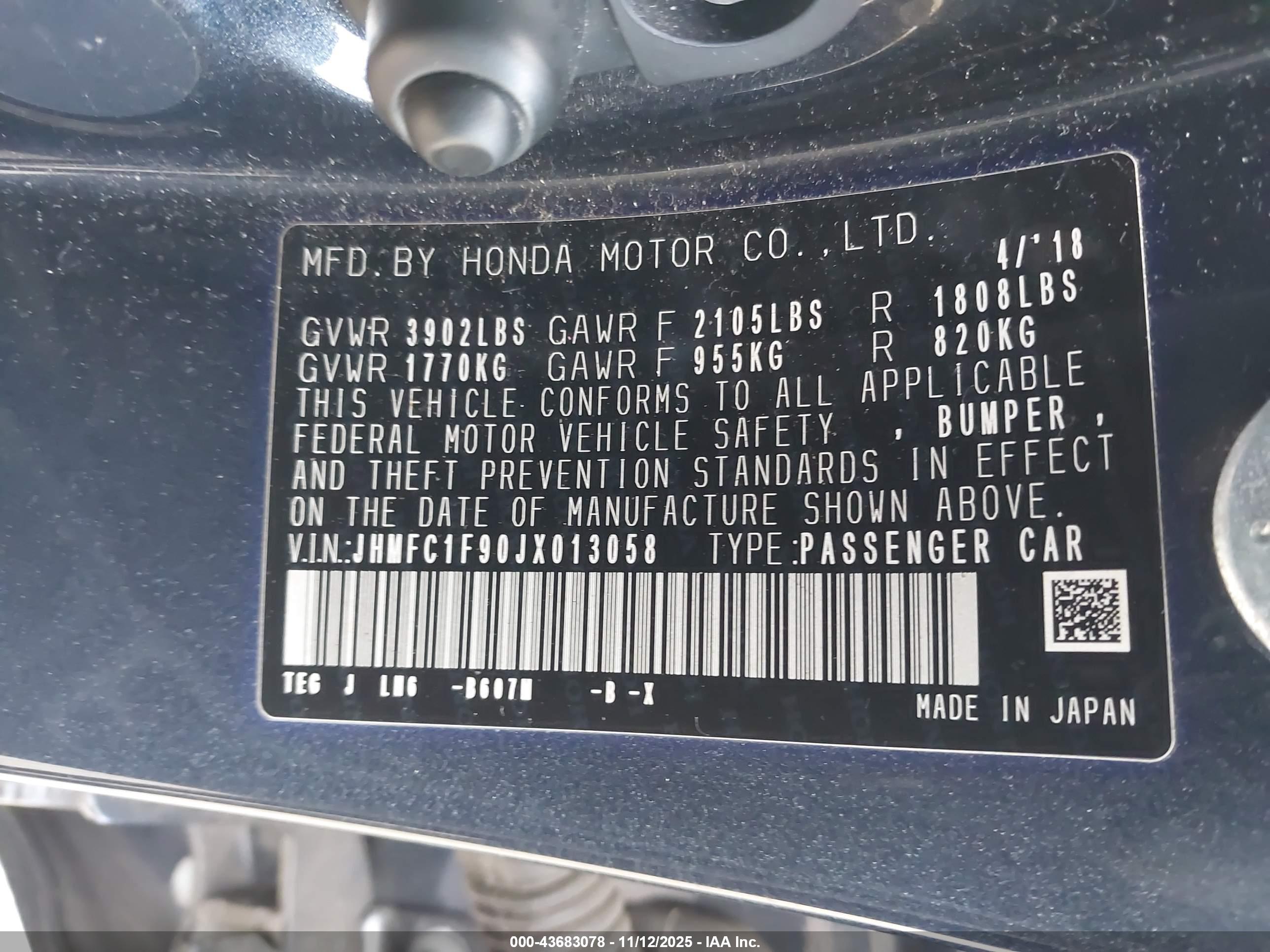 HONDA CIVIC image 9