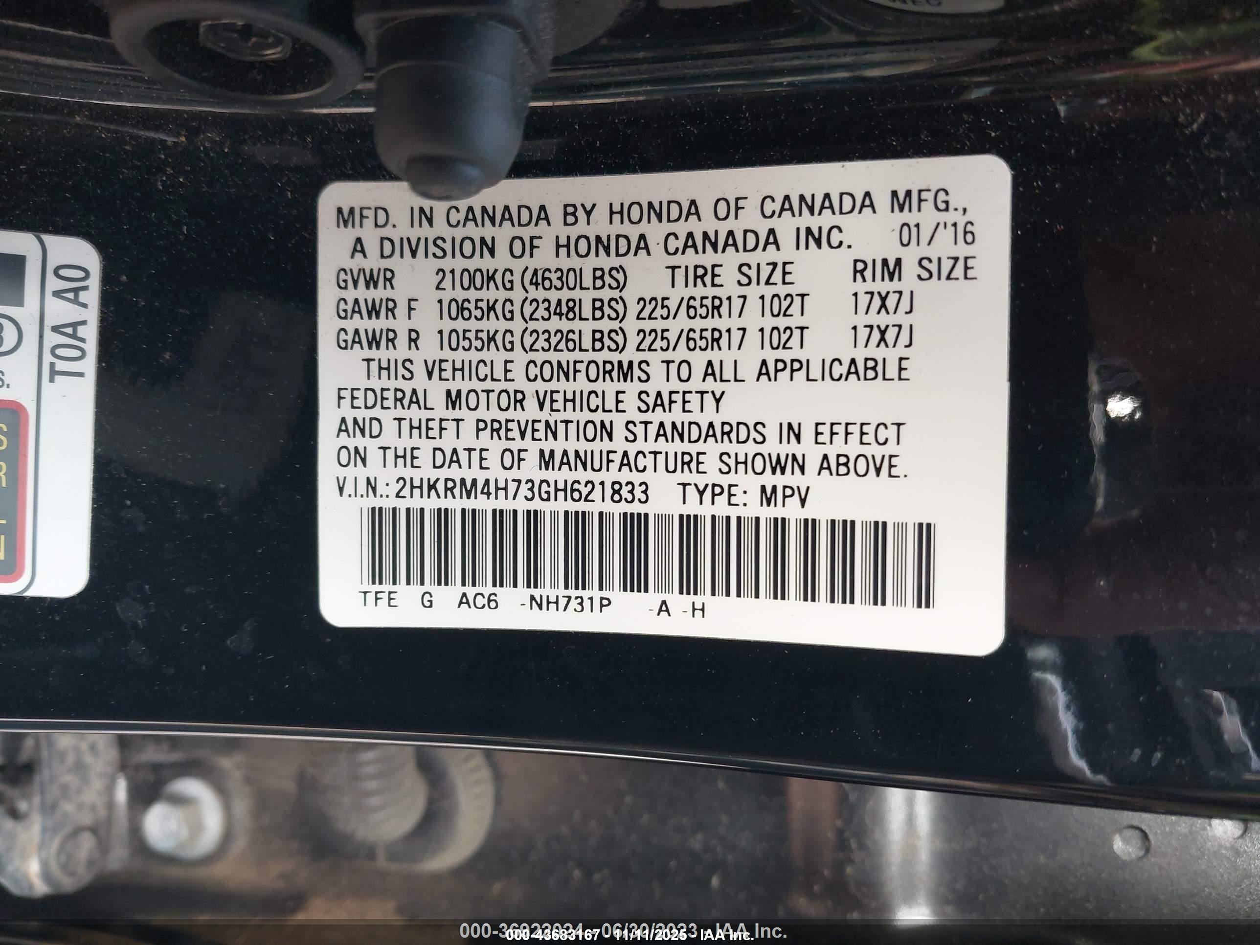HONDA CR-V image 9