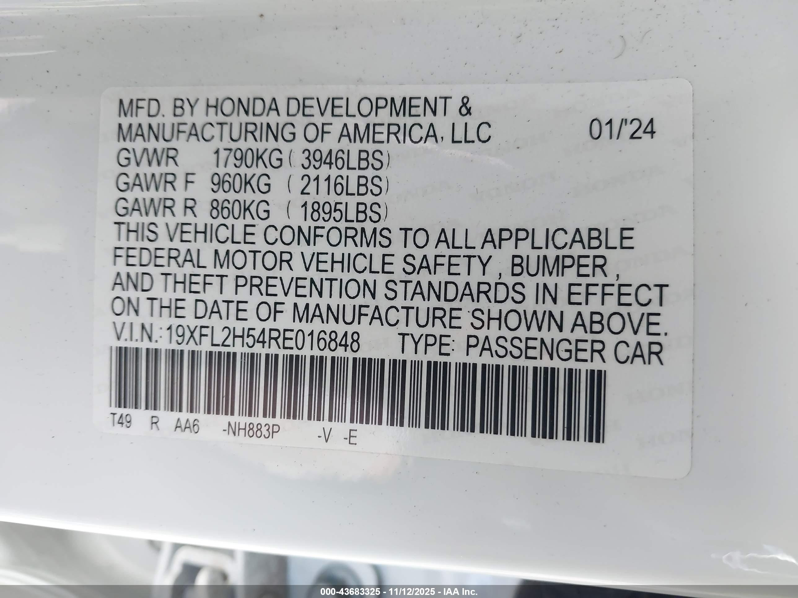 HONDA CIVIC image 9