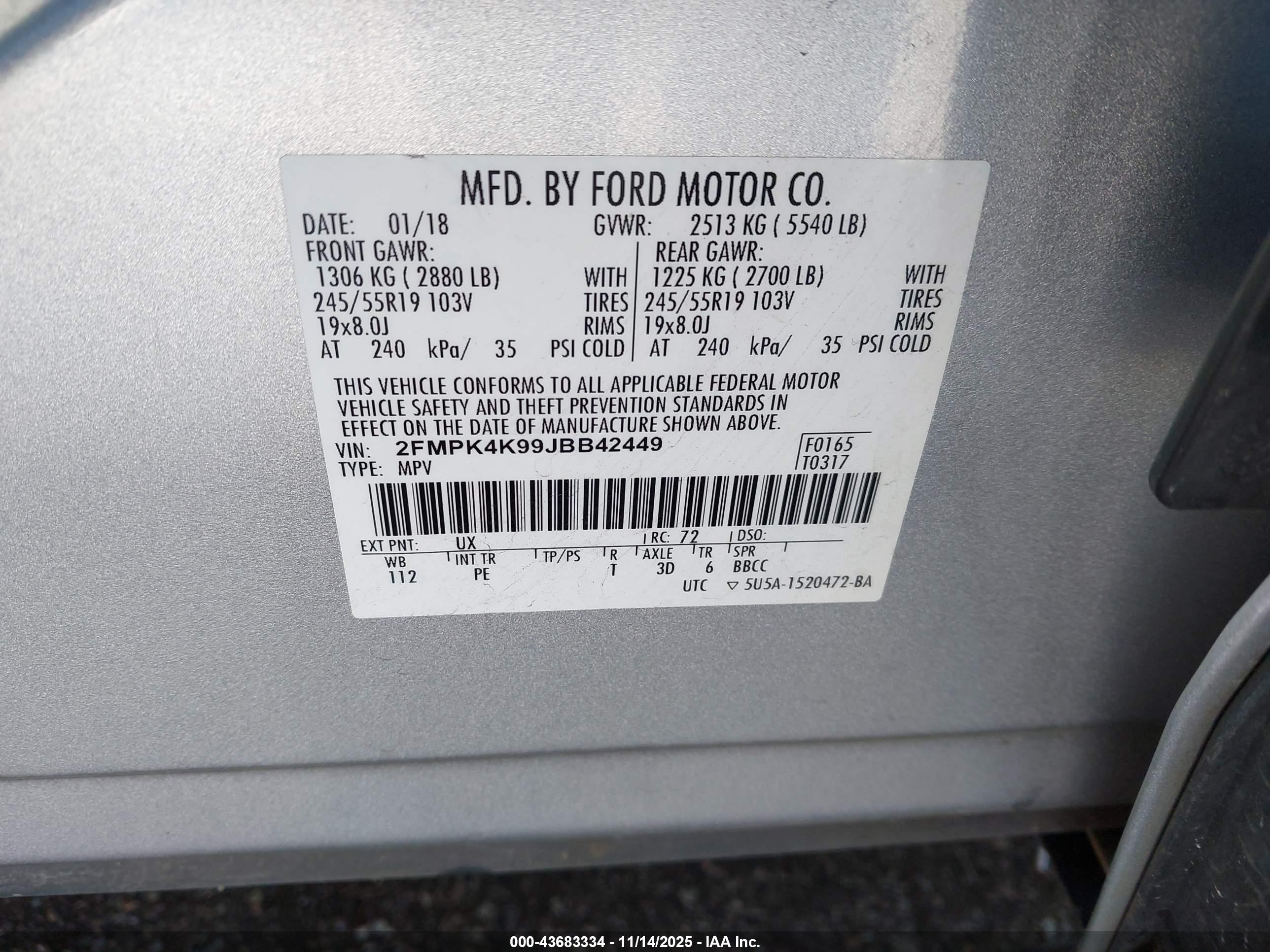 FORD EDGE image 9