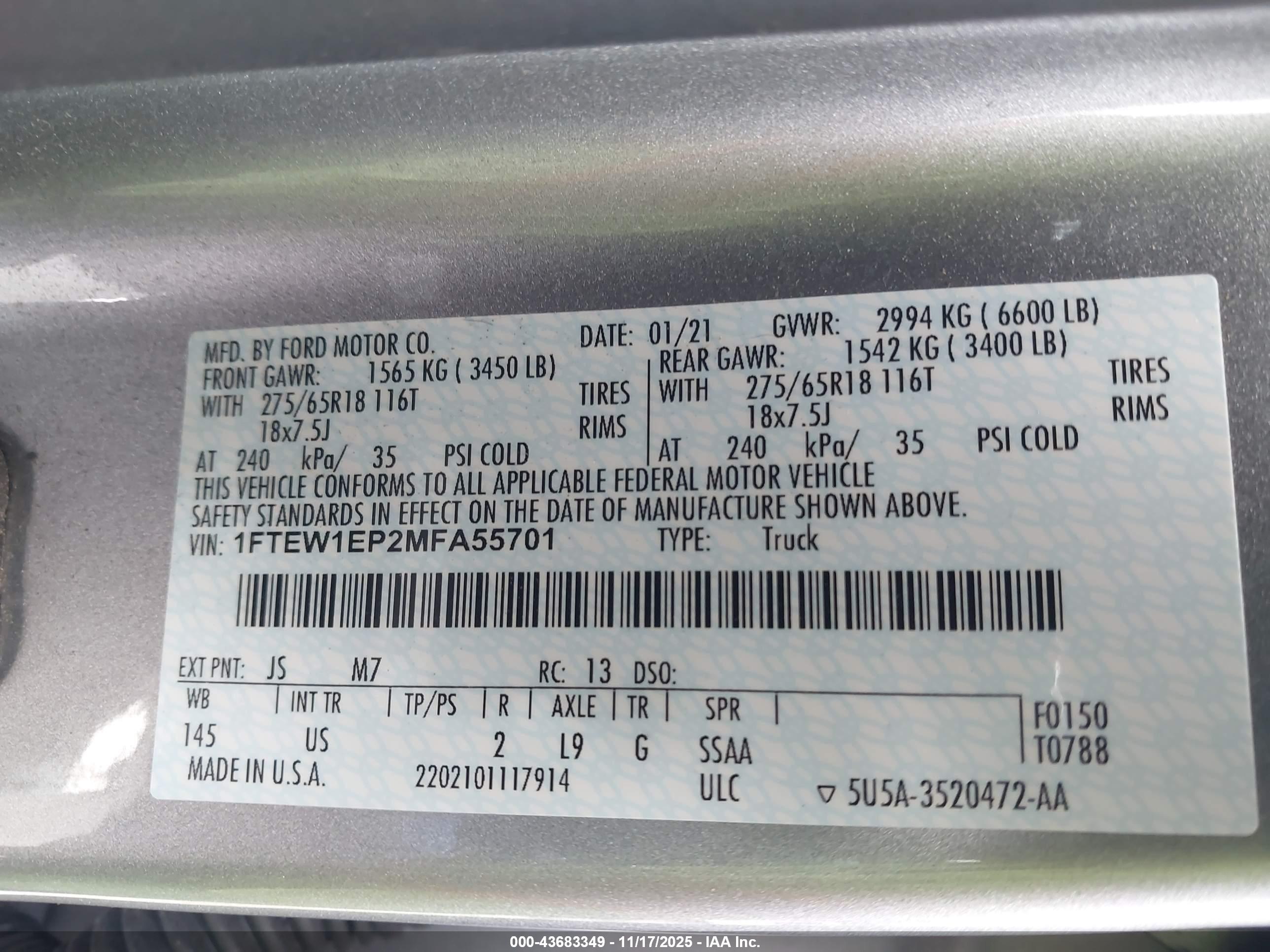 FORD F-150 image 9