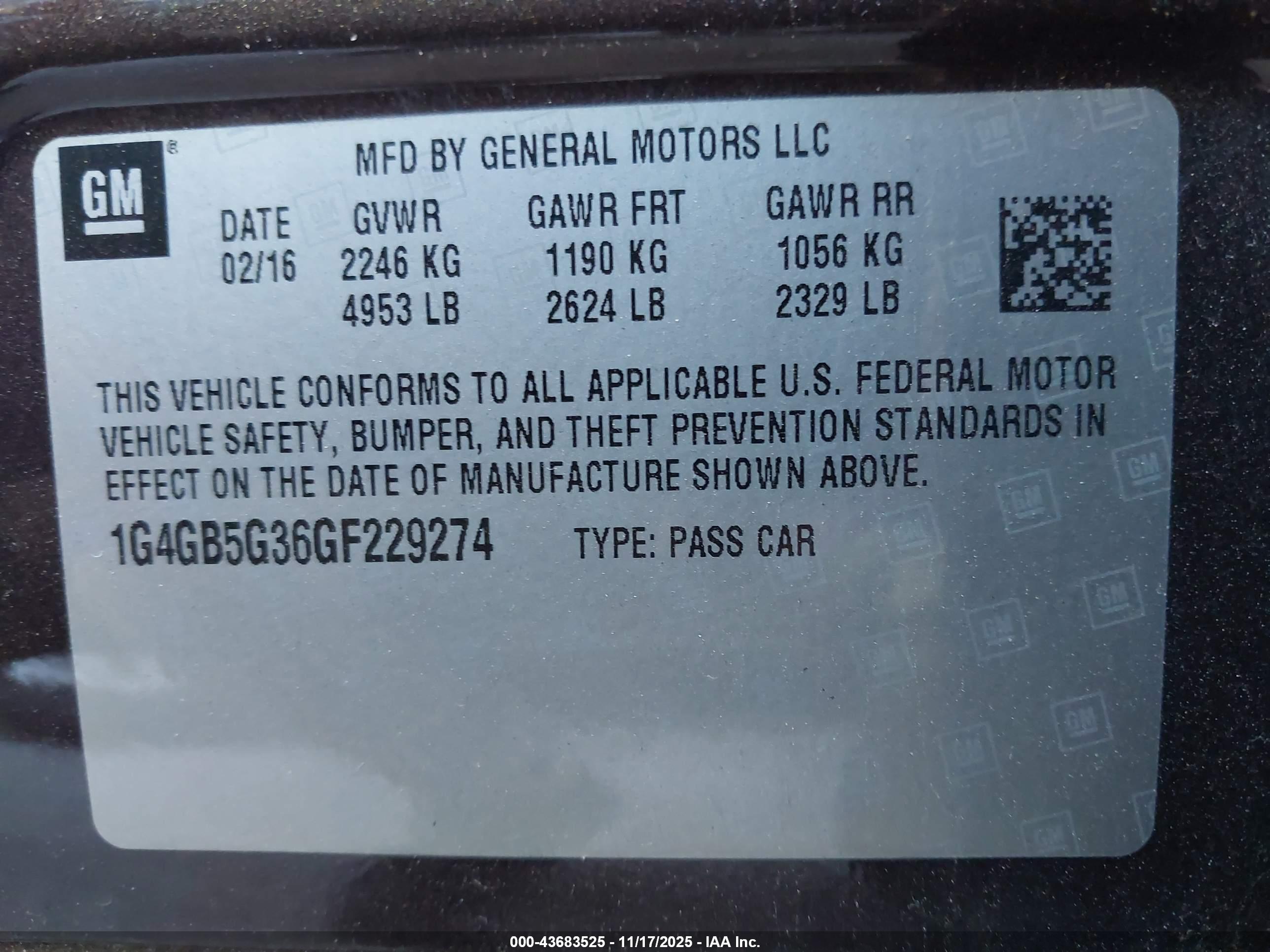 BUICK LACROSSE image 9