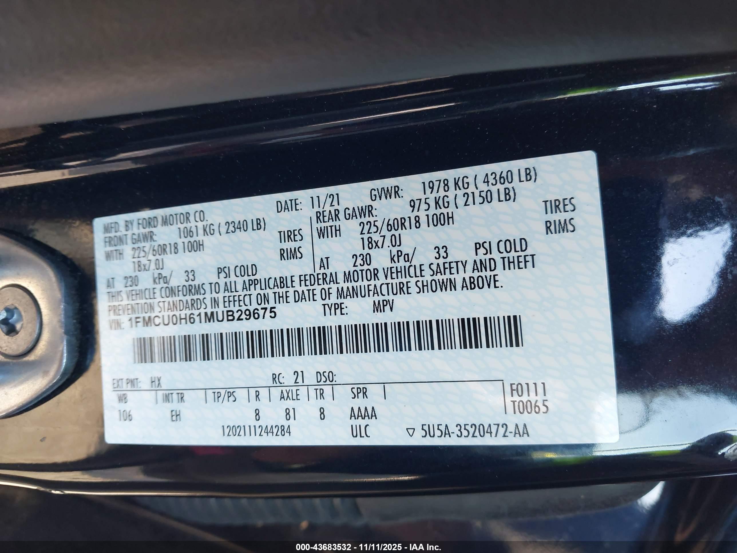 FORD ESCAPE image 9