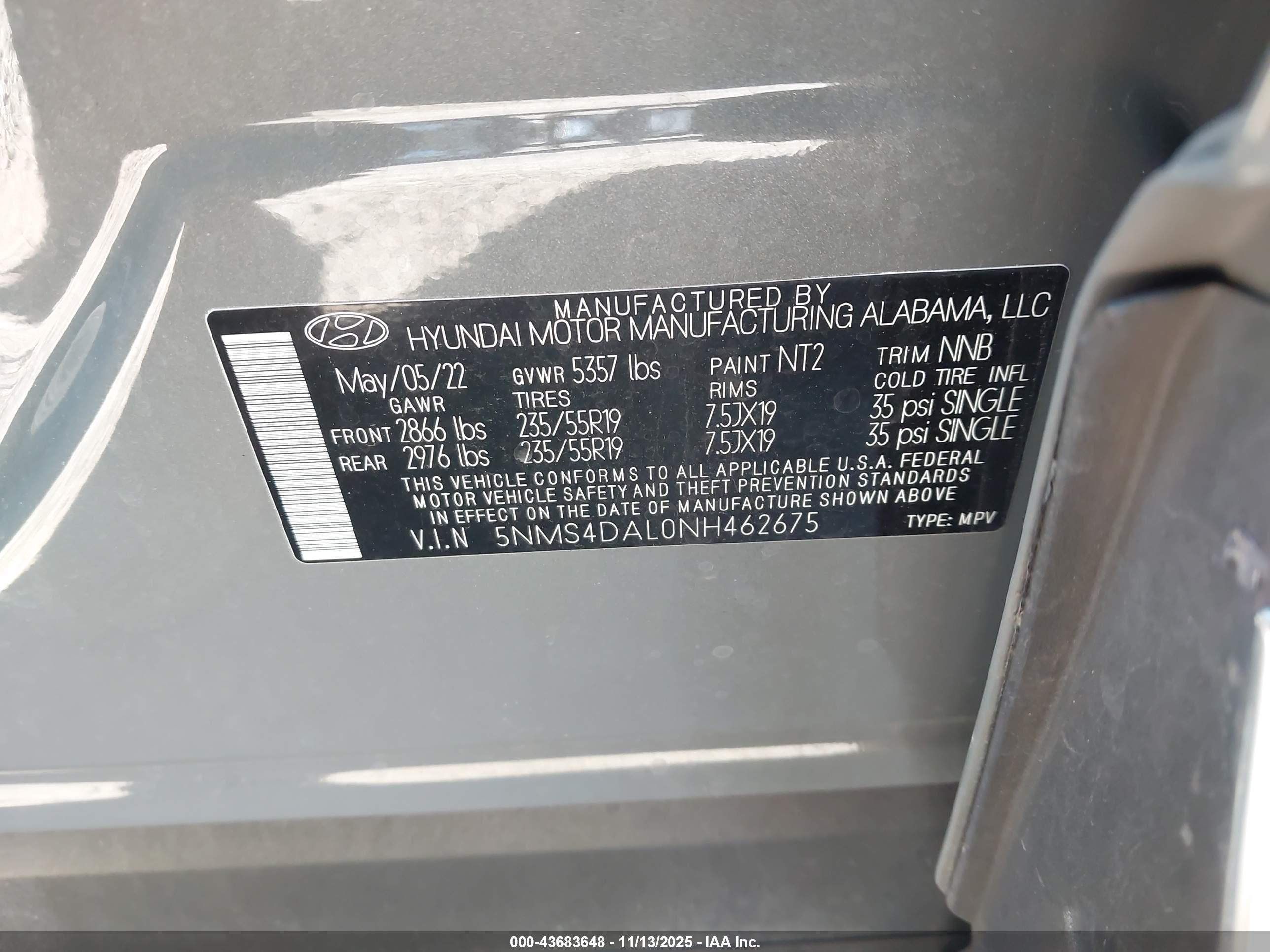 HYUNDAI SANTA image 9