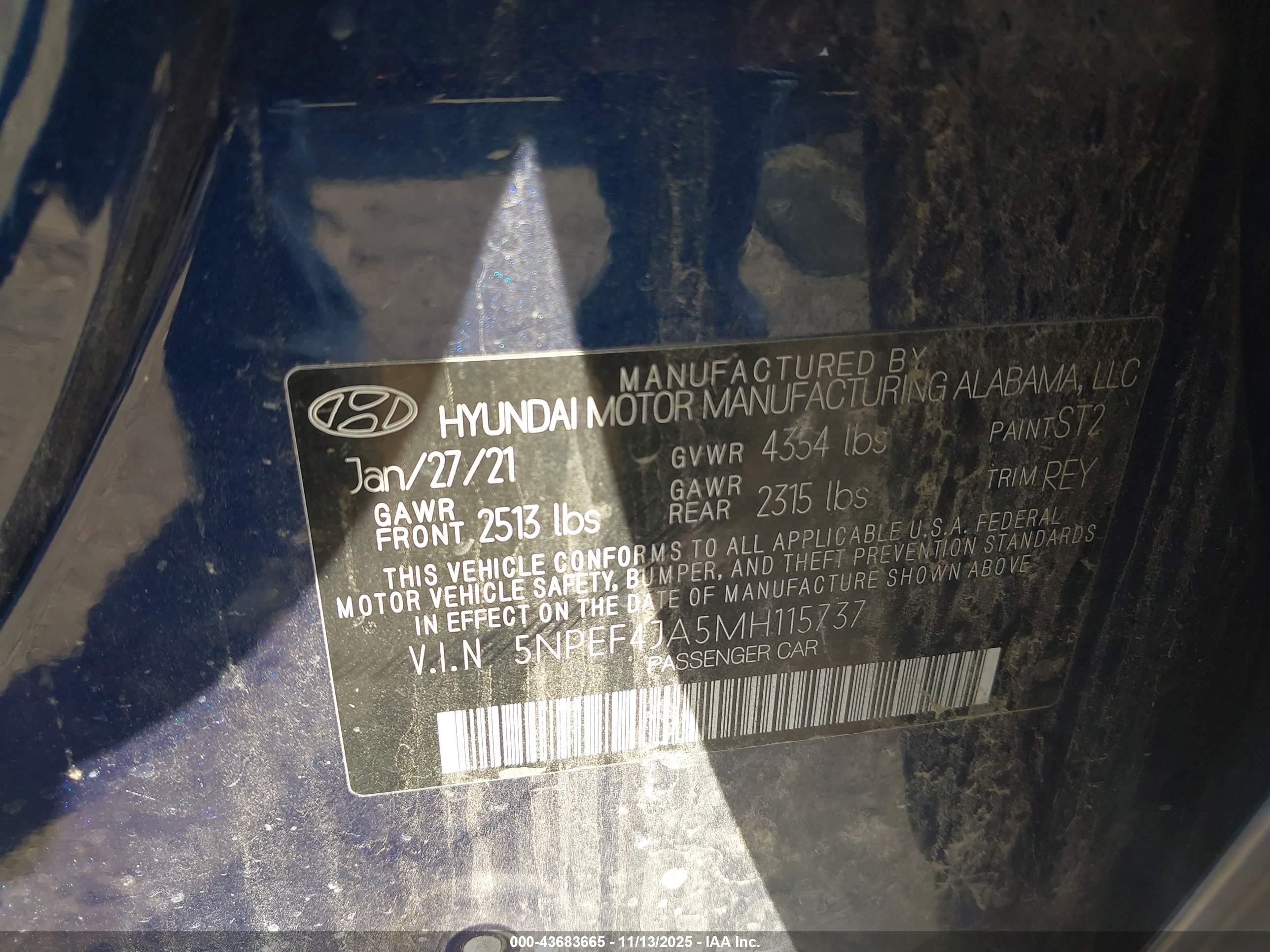 HYUNDAI SONATA image 9