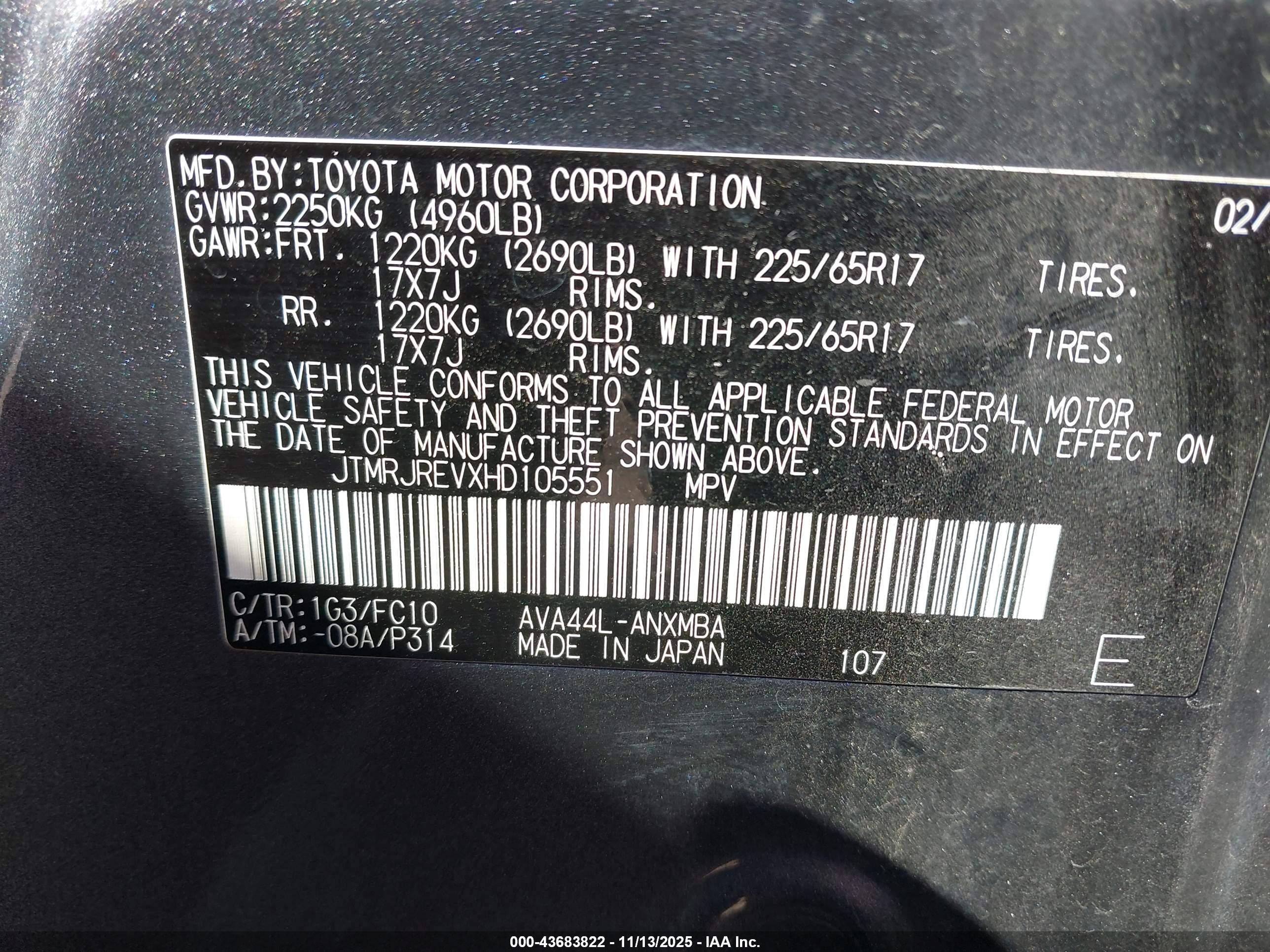 TOYOTA RAV4 image 9