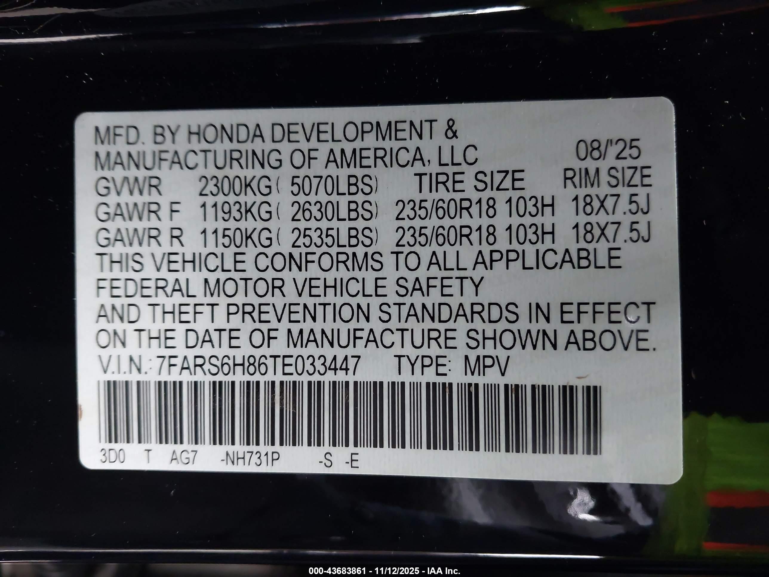 HONDA CR-V image 9