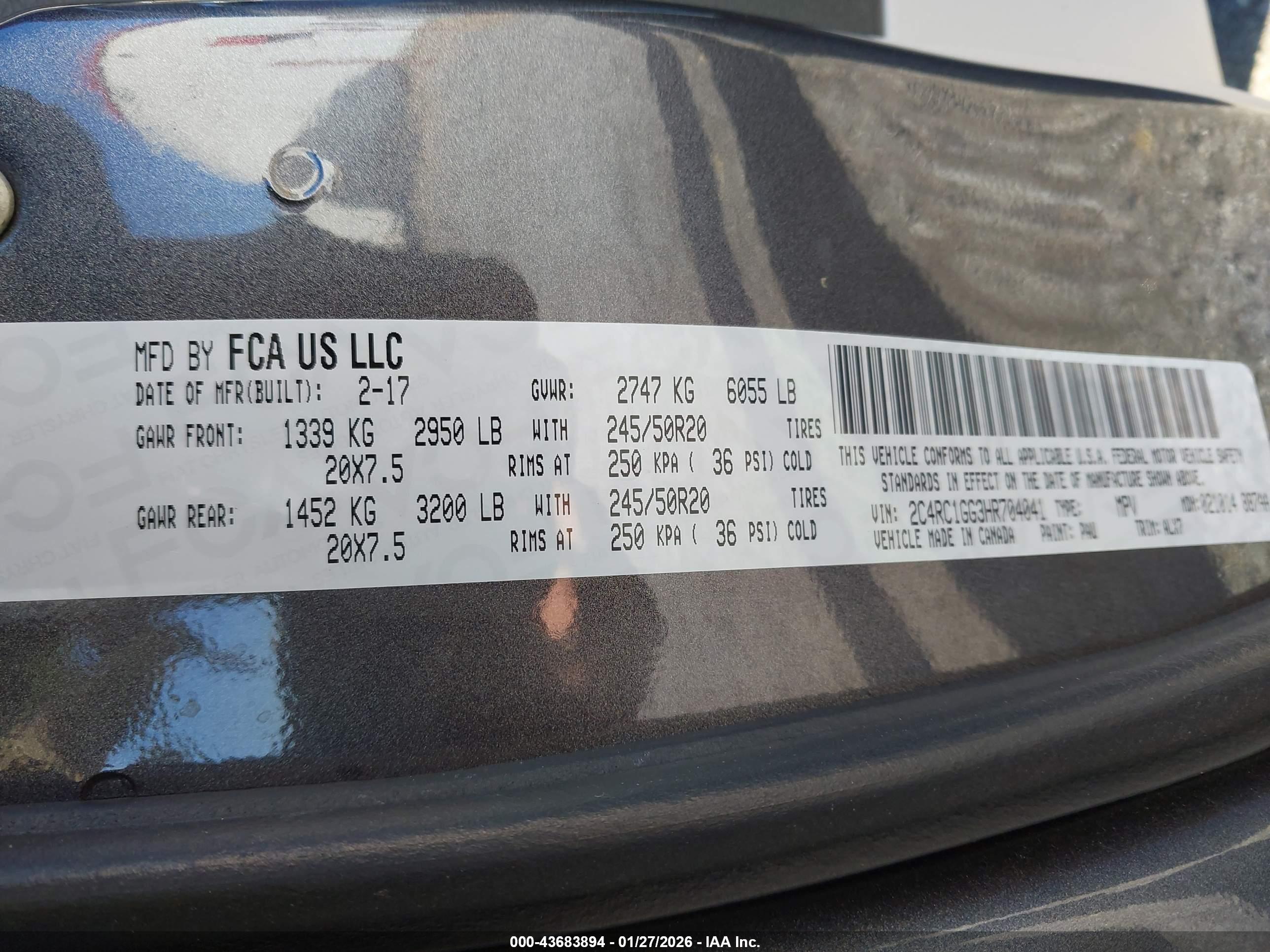 CHRYSLER PACIFICA image 9