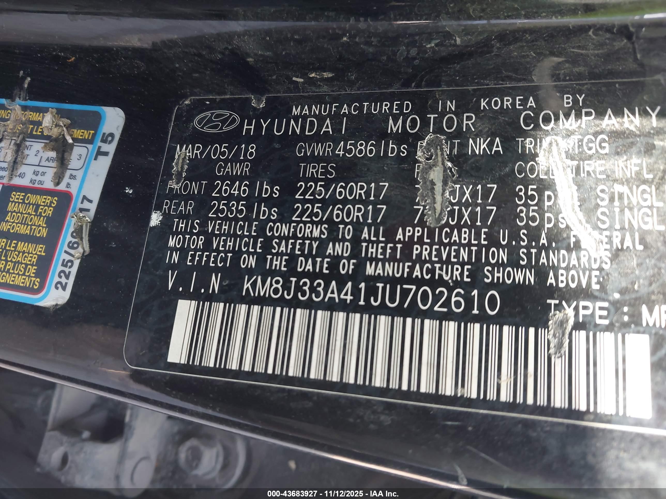 HYUNDAI TUCSON image 9