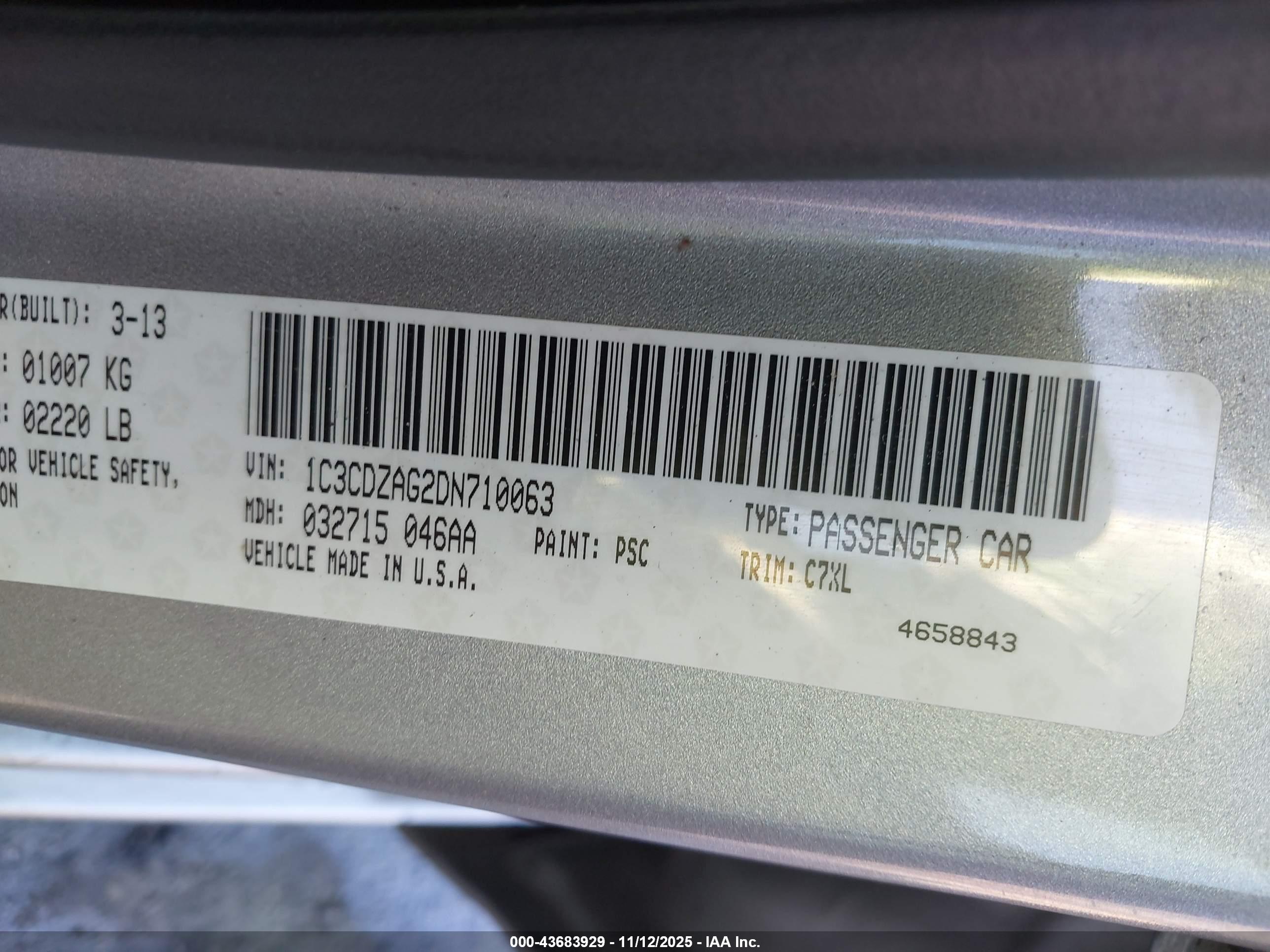 DODGE AVENGER image 9