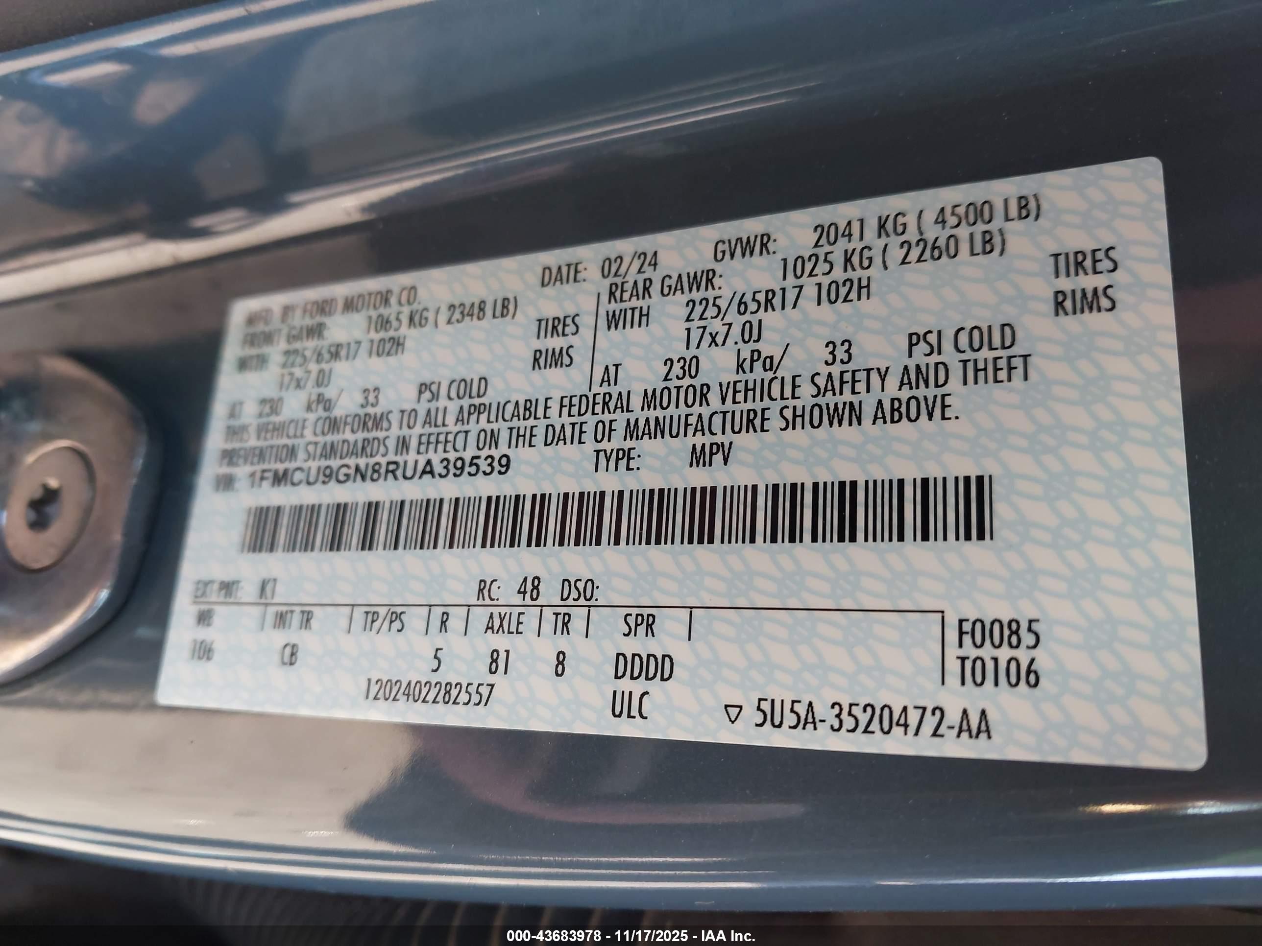 FORD ESCAPE image 9