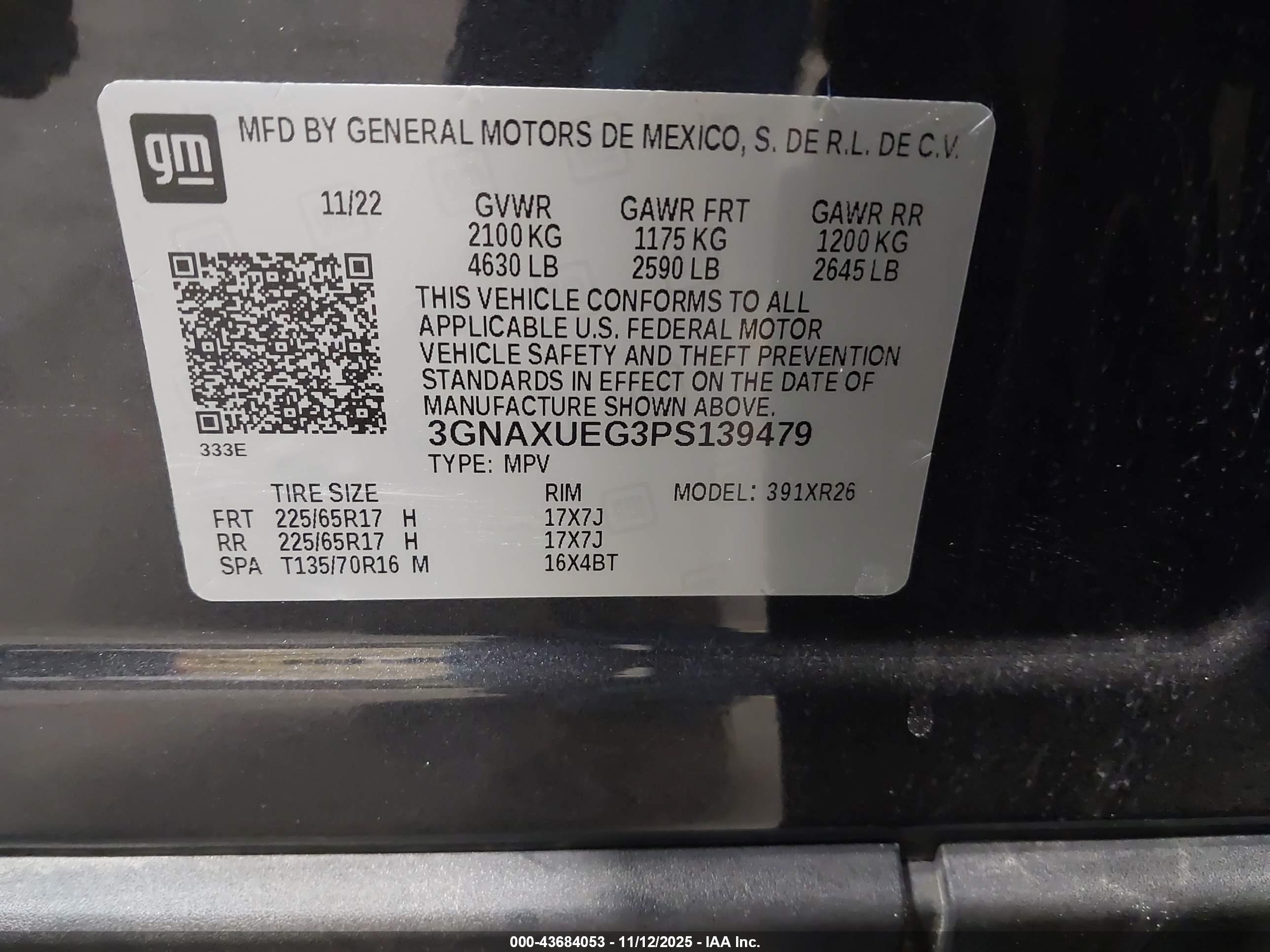 CHEVROLET EQUINOX image 9