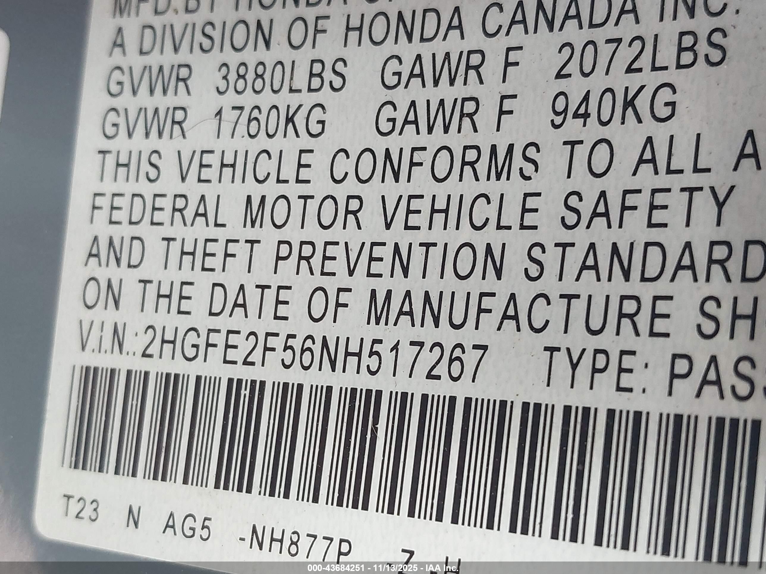 HONDA CIVIC image 9