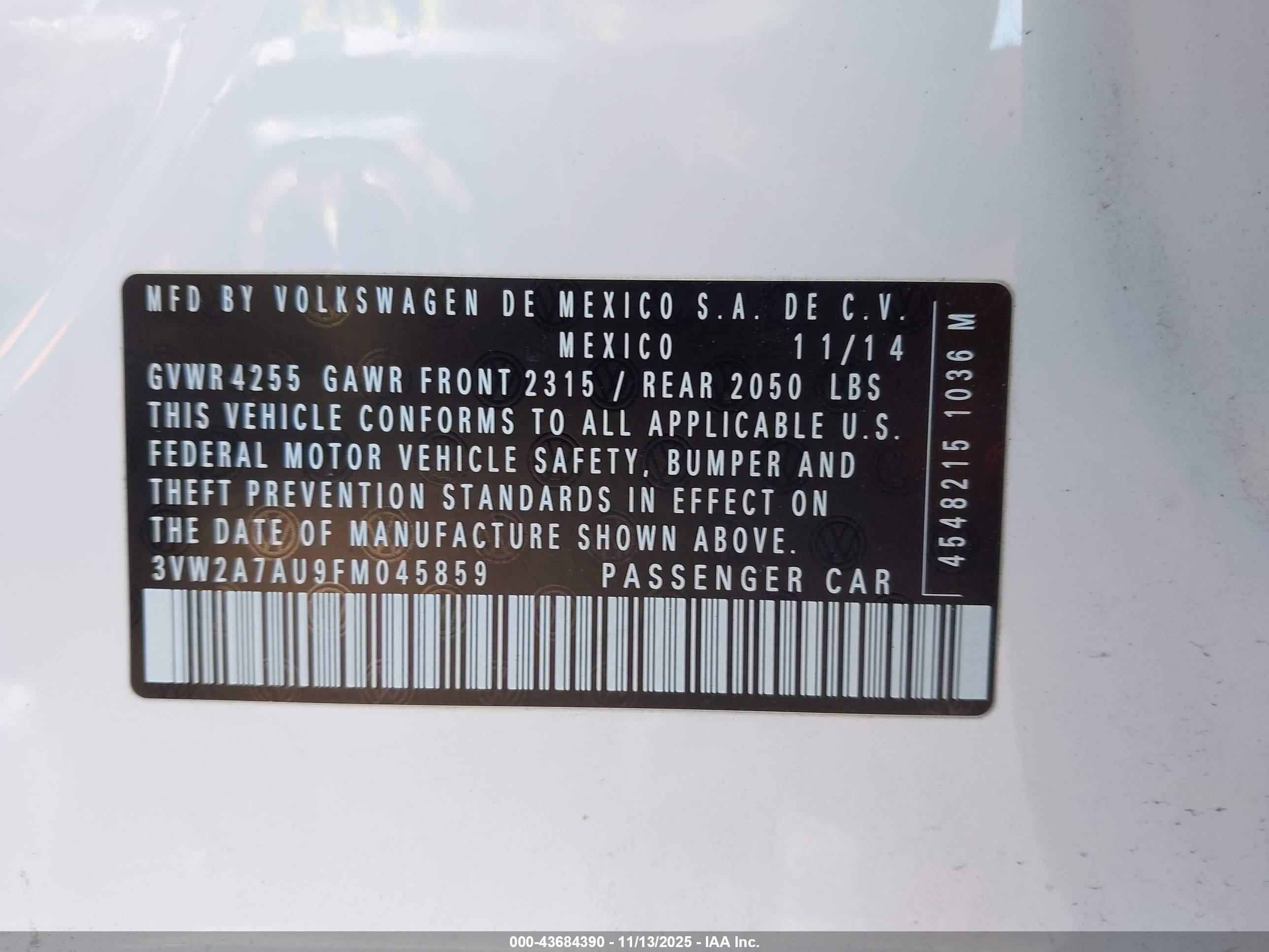 VOLKSWAGEN GOLF image 9