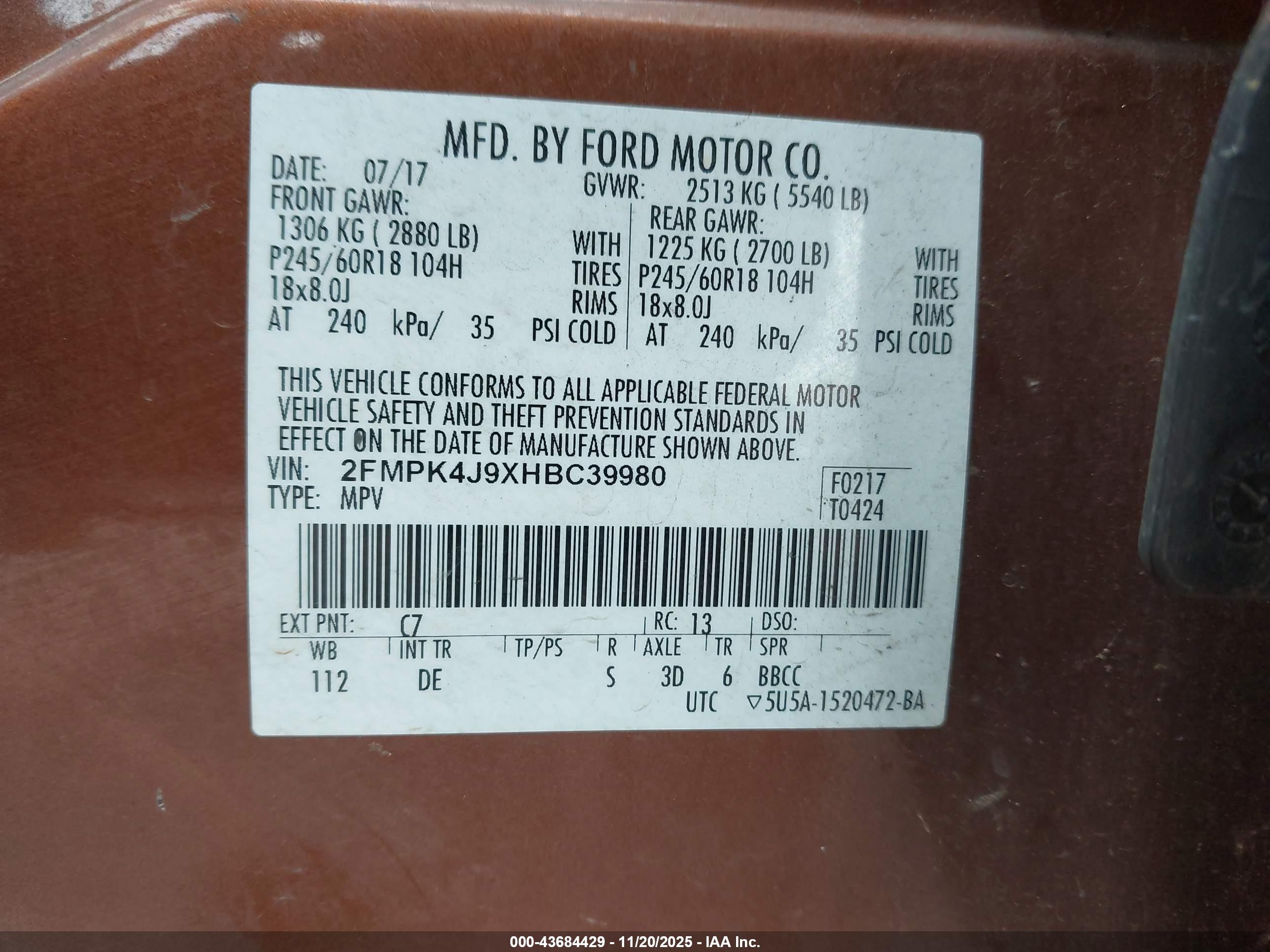 FORD EDGE image 9