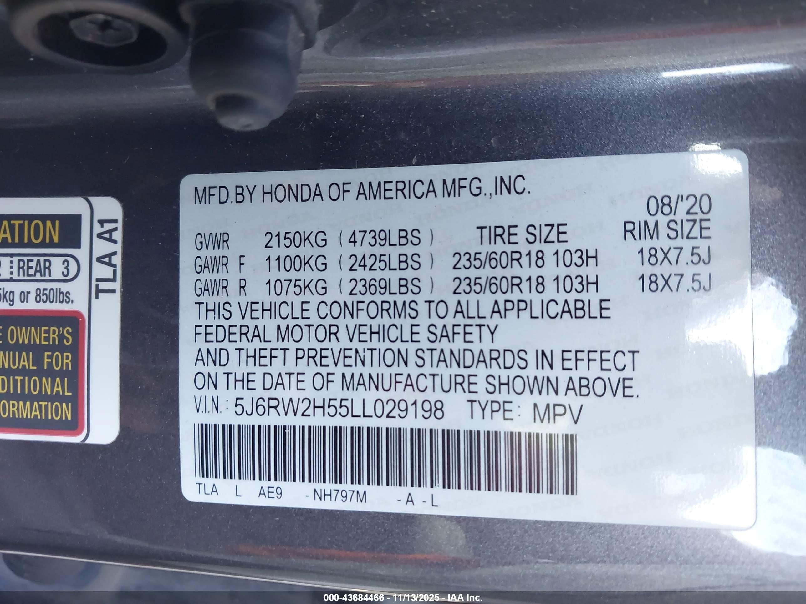 HONDA CR-V image 9