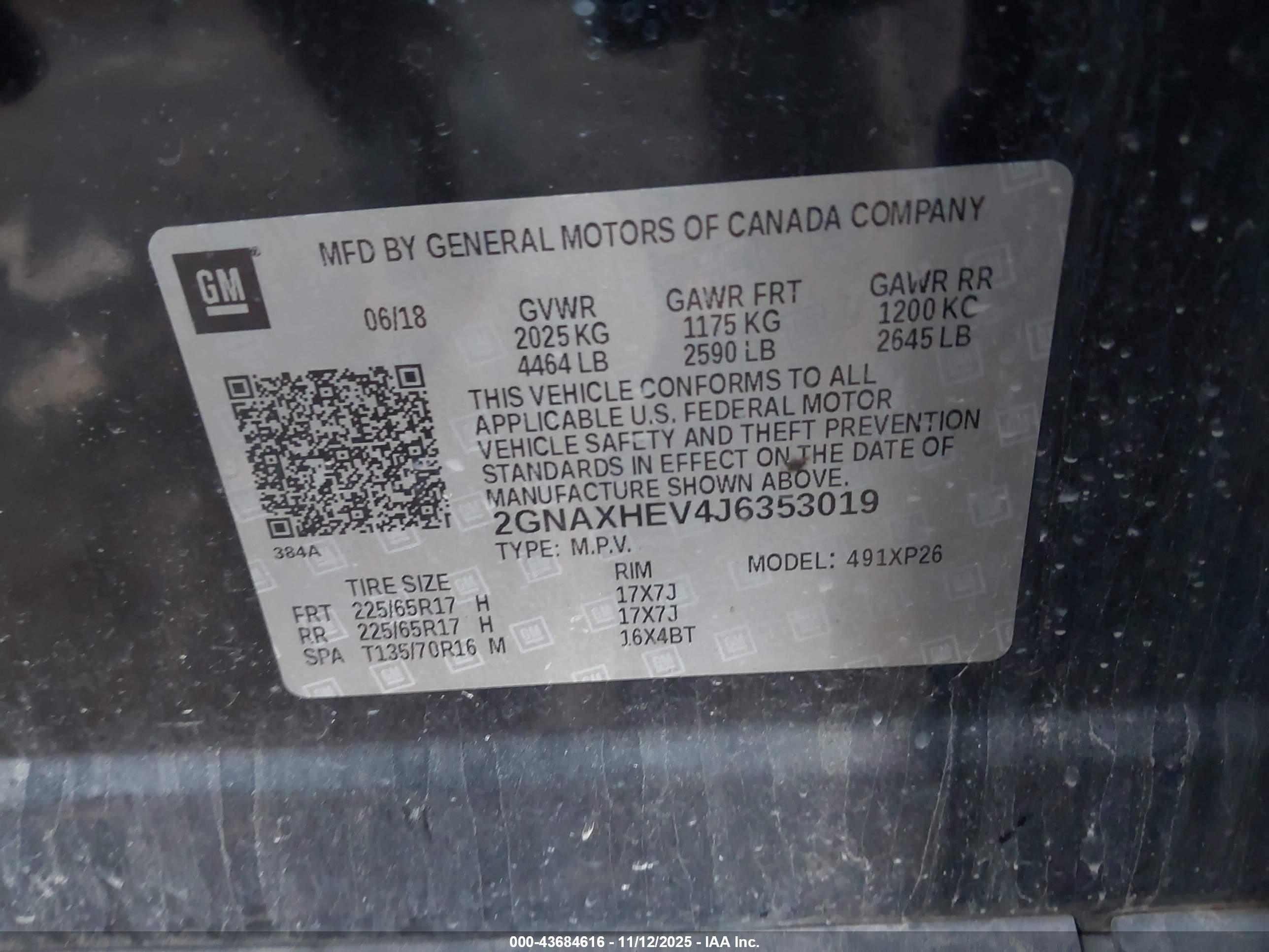 CHEVROLET EQUINOX image 9