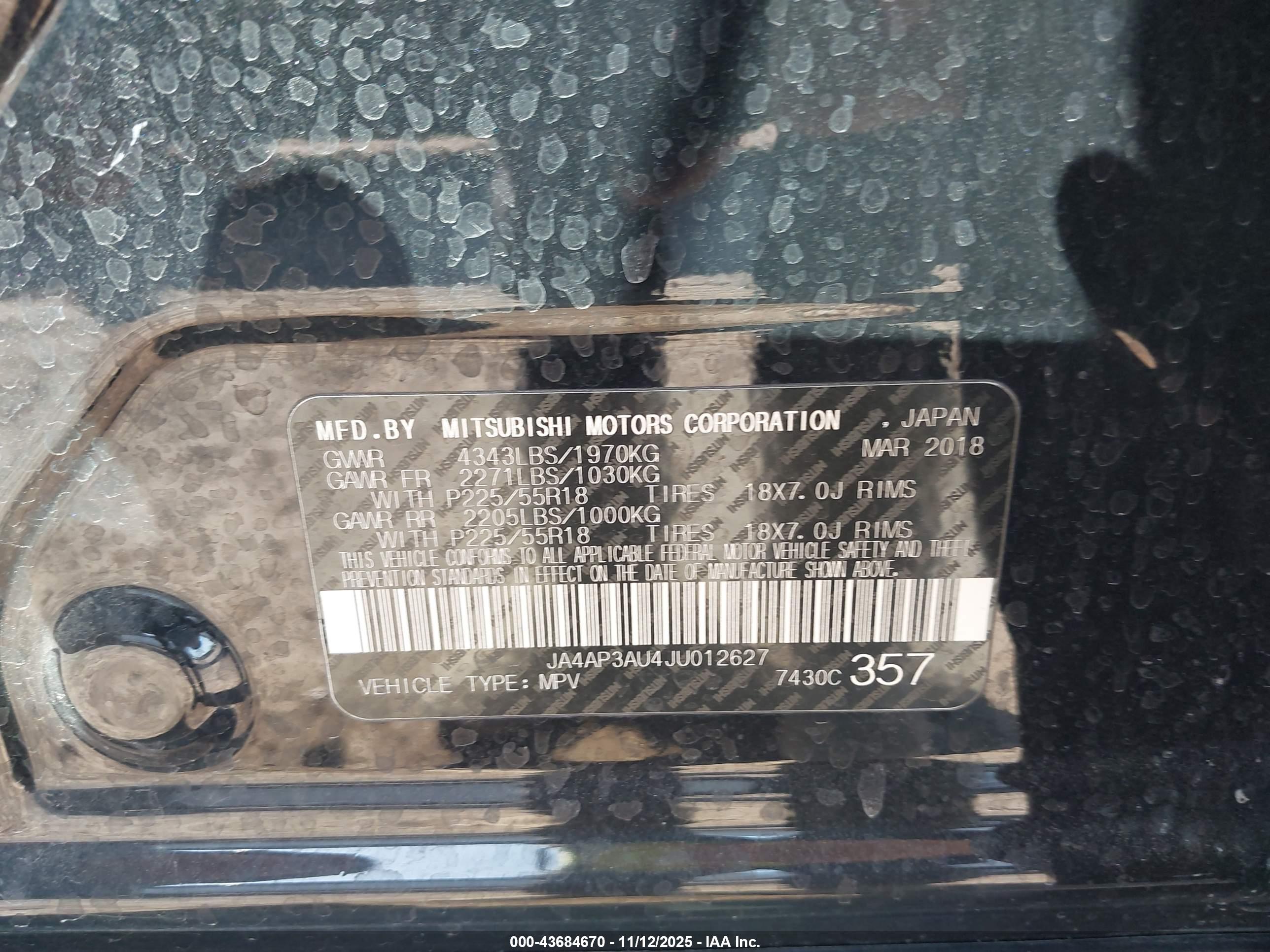 MITSUBISHI OUTLANDER image 9
