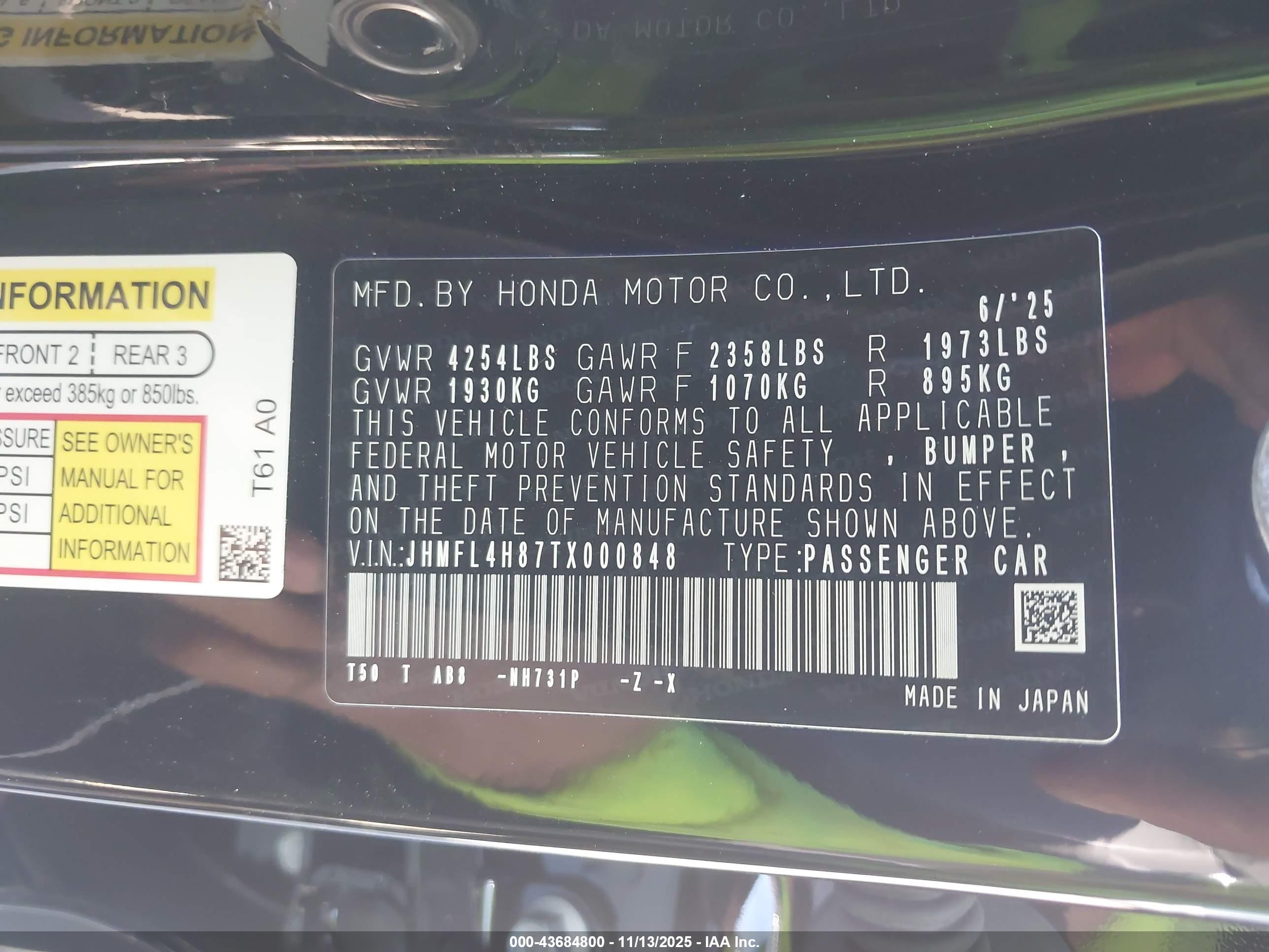 HONDA CIVIC image 9