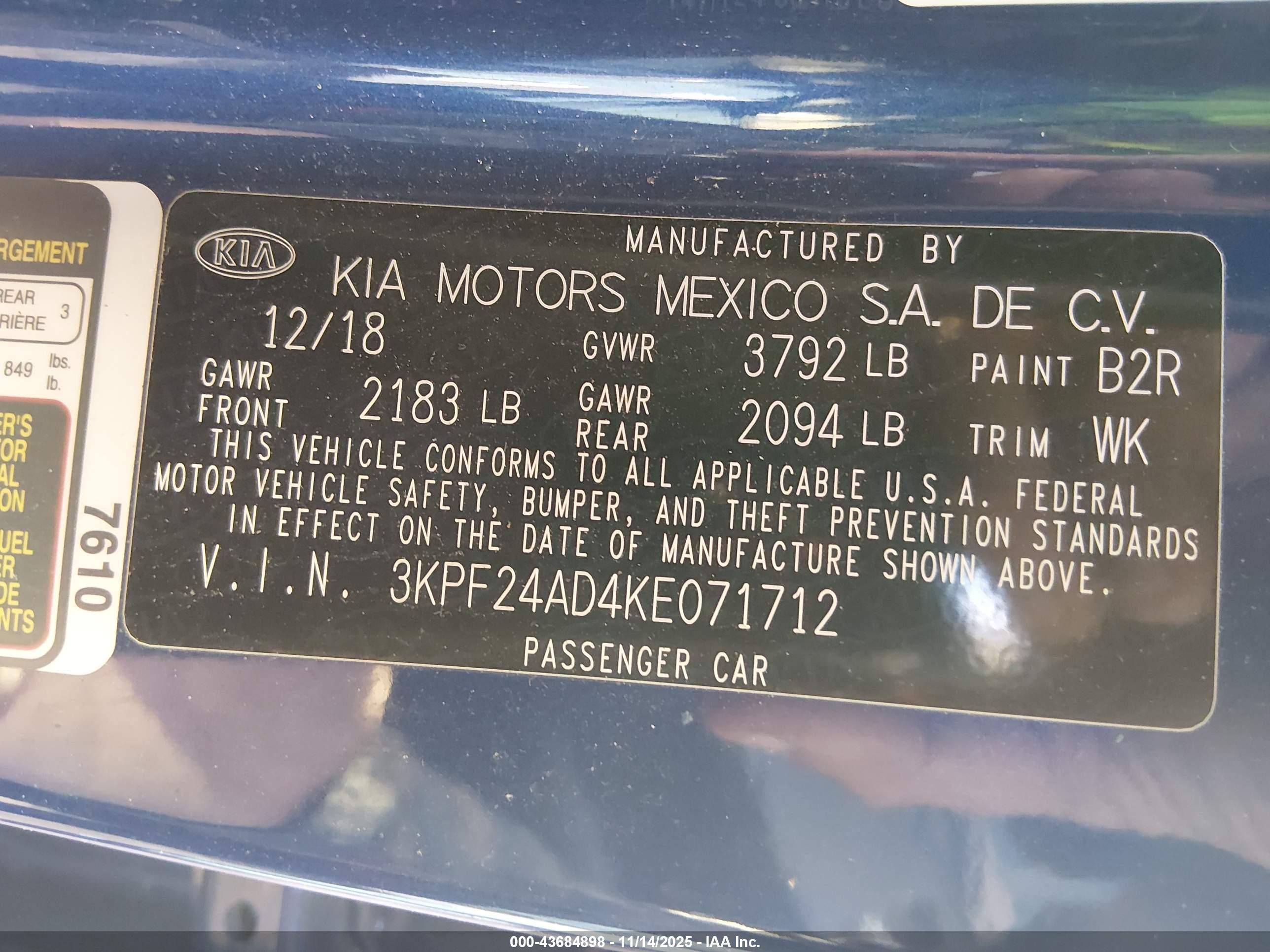 KIA FORTE image 9