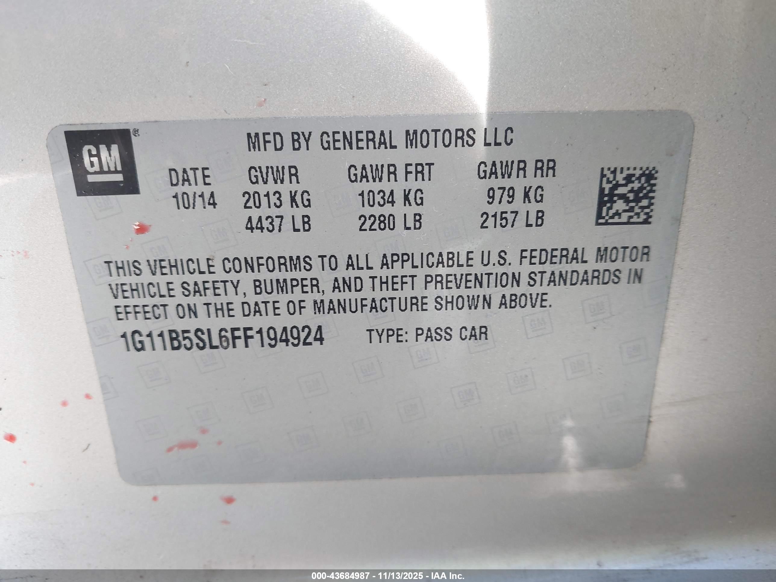 CHEVROLET MALIBU image 9