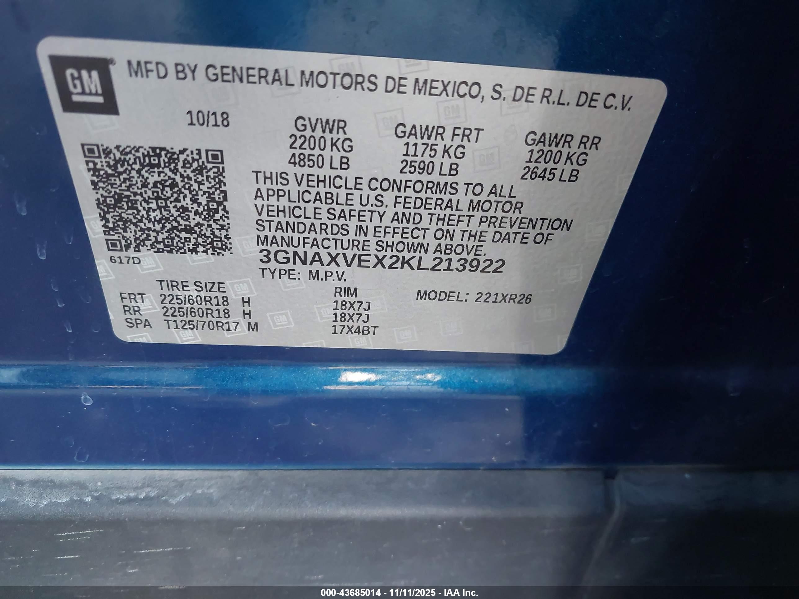 CHEVROLET EQUINOX image 9