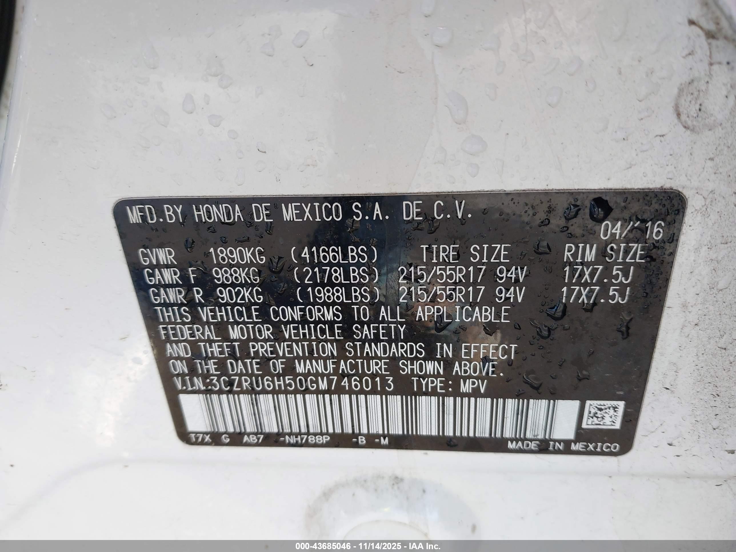 HONDA HR-V image 9