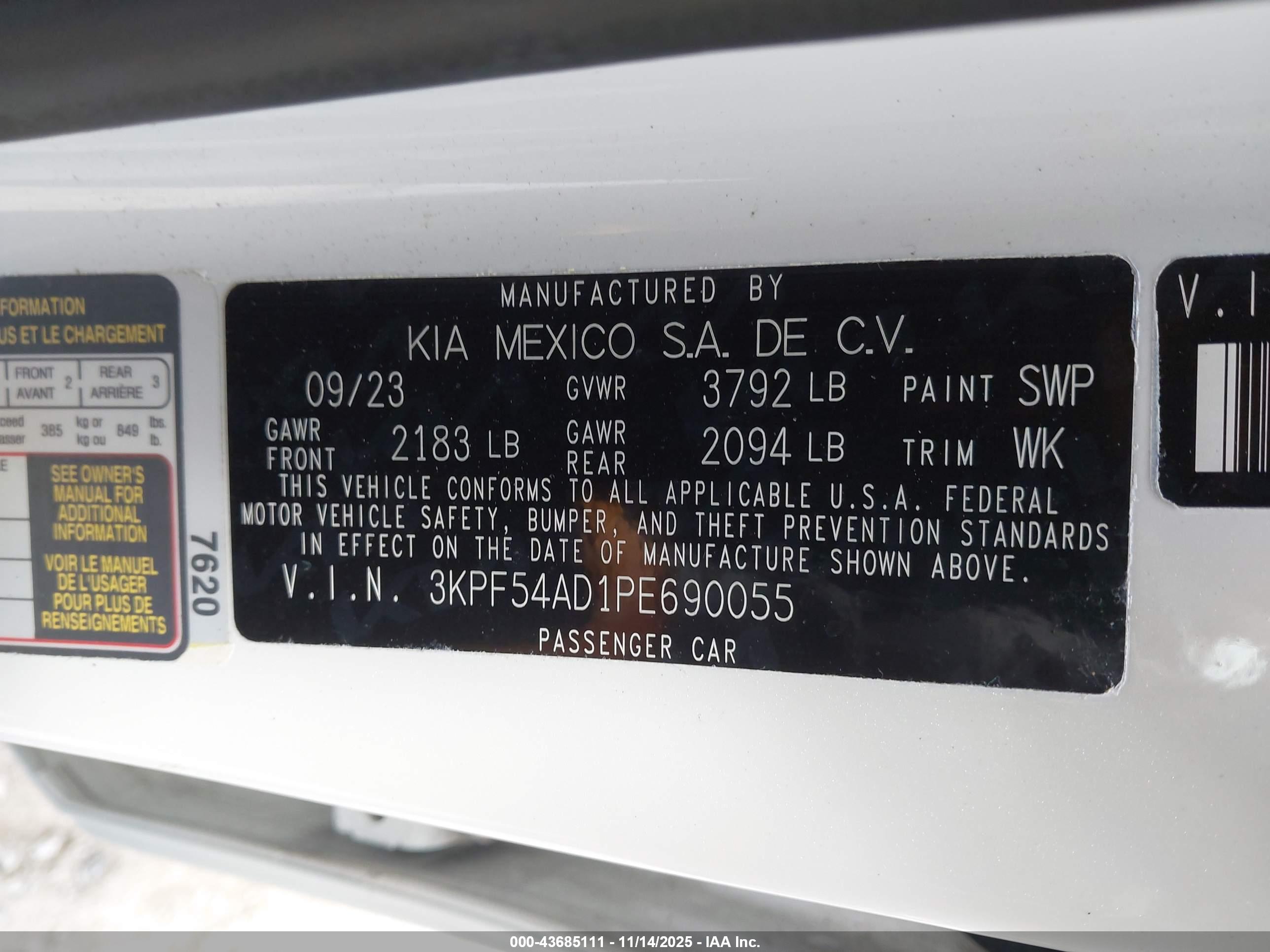 KIA FORTE image 9