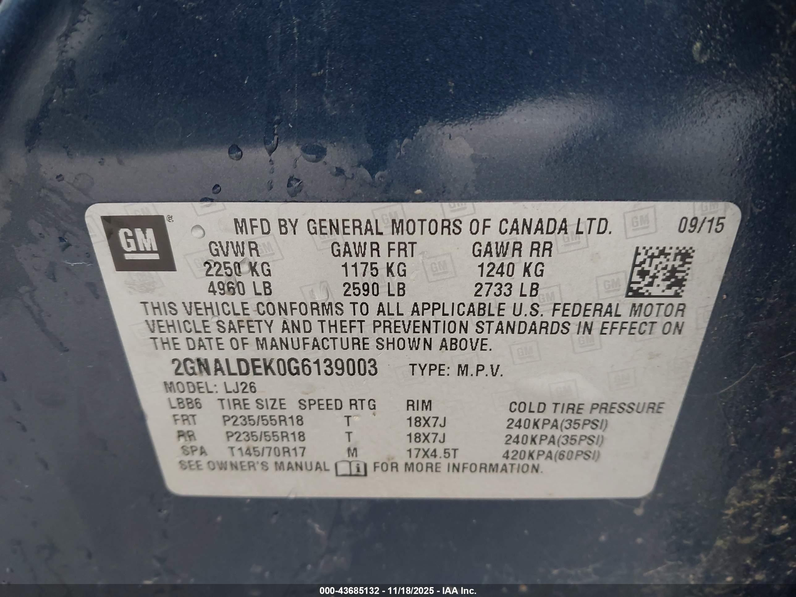 CHEVROLET EQUINOX image 9