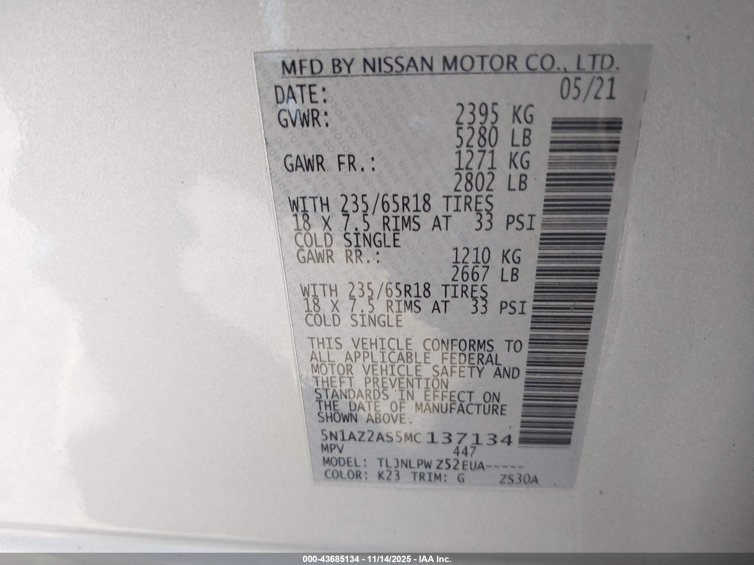 NISSAN MURANO image 9