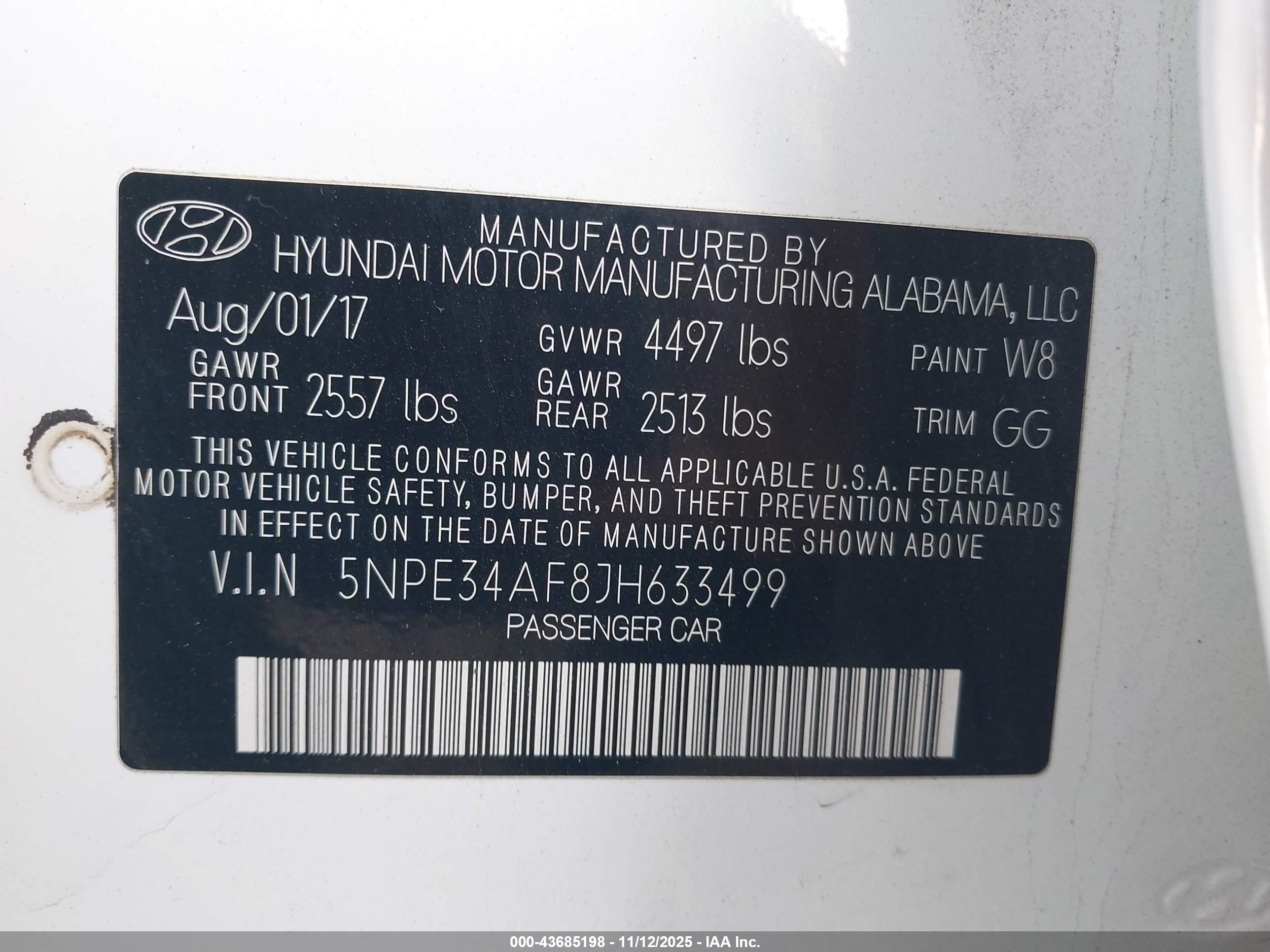 HYUNDAI SONATA image 9