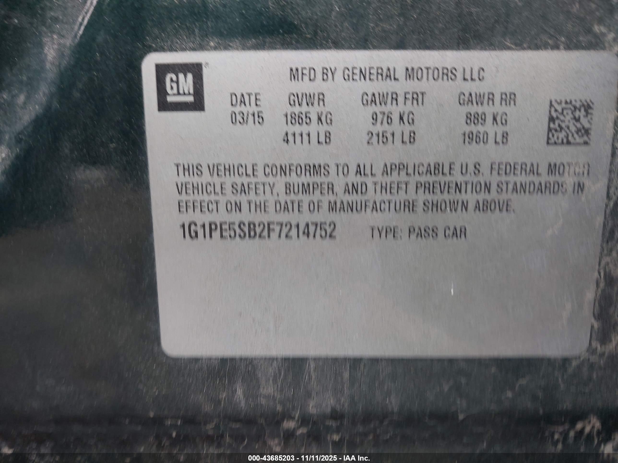 CHEVROLET CRUZE image 9