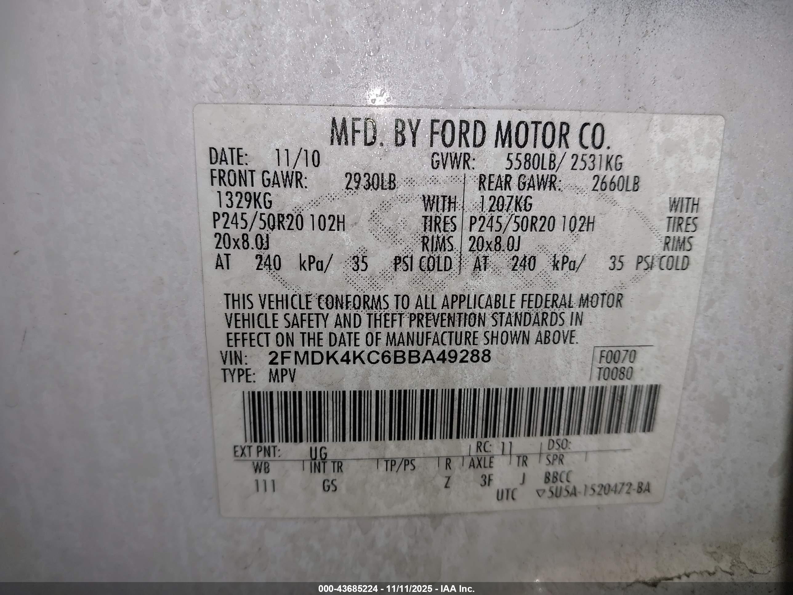 FORD EDGE image 9