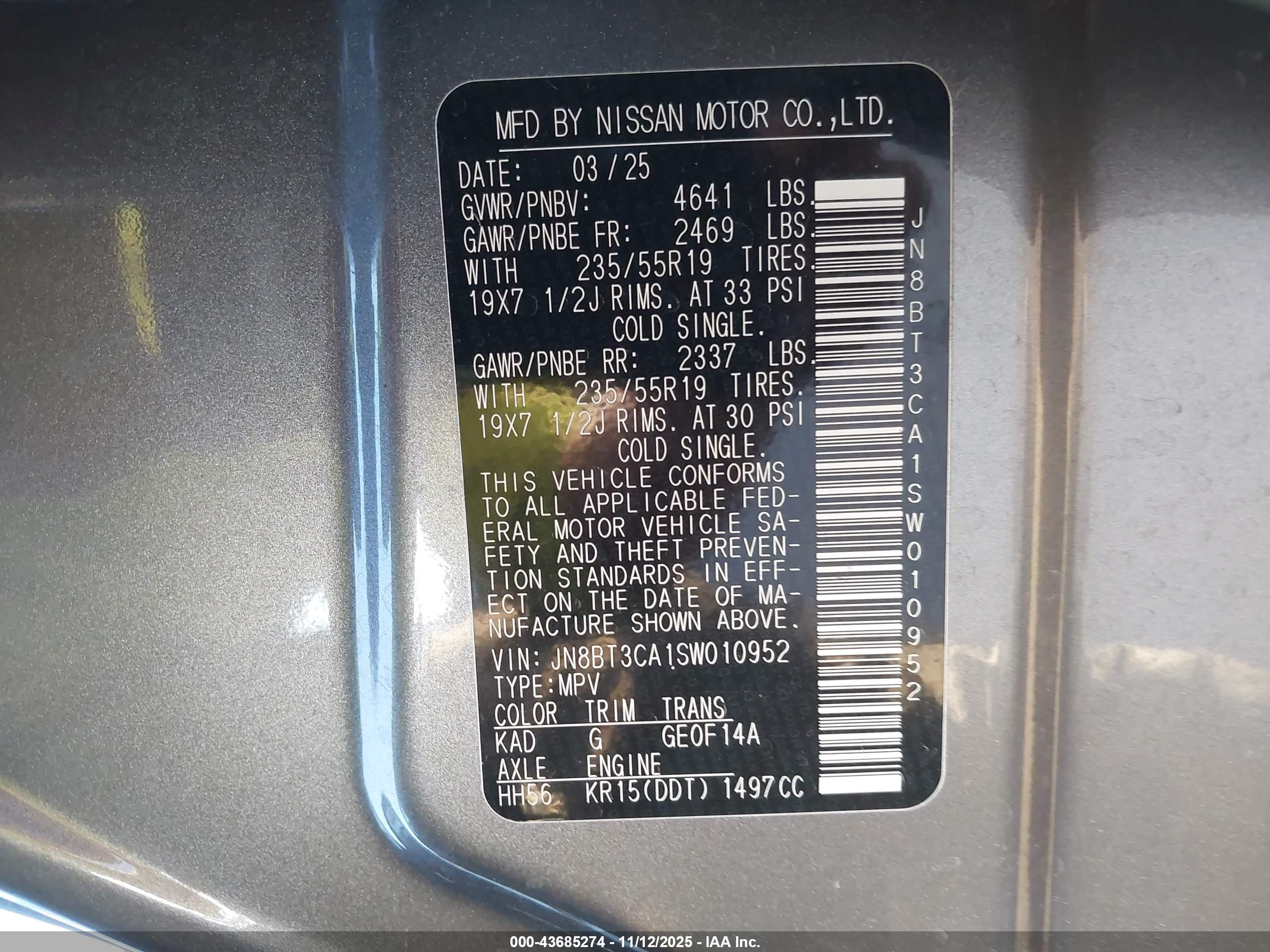 NISSAN ROGUE image 9
