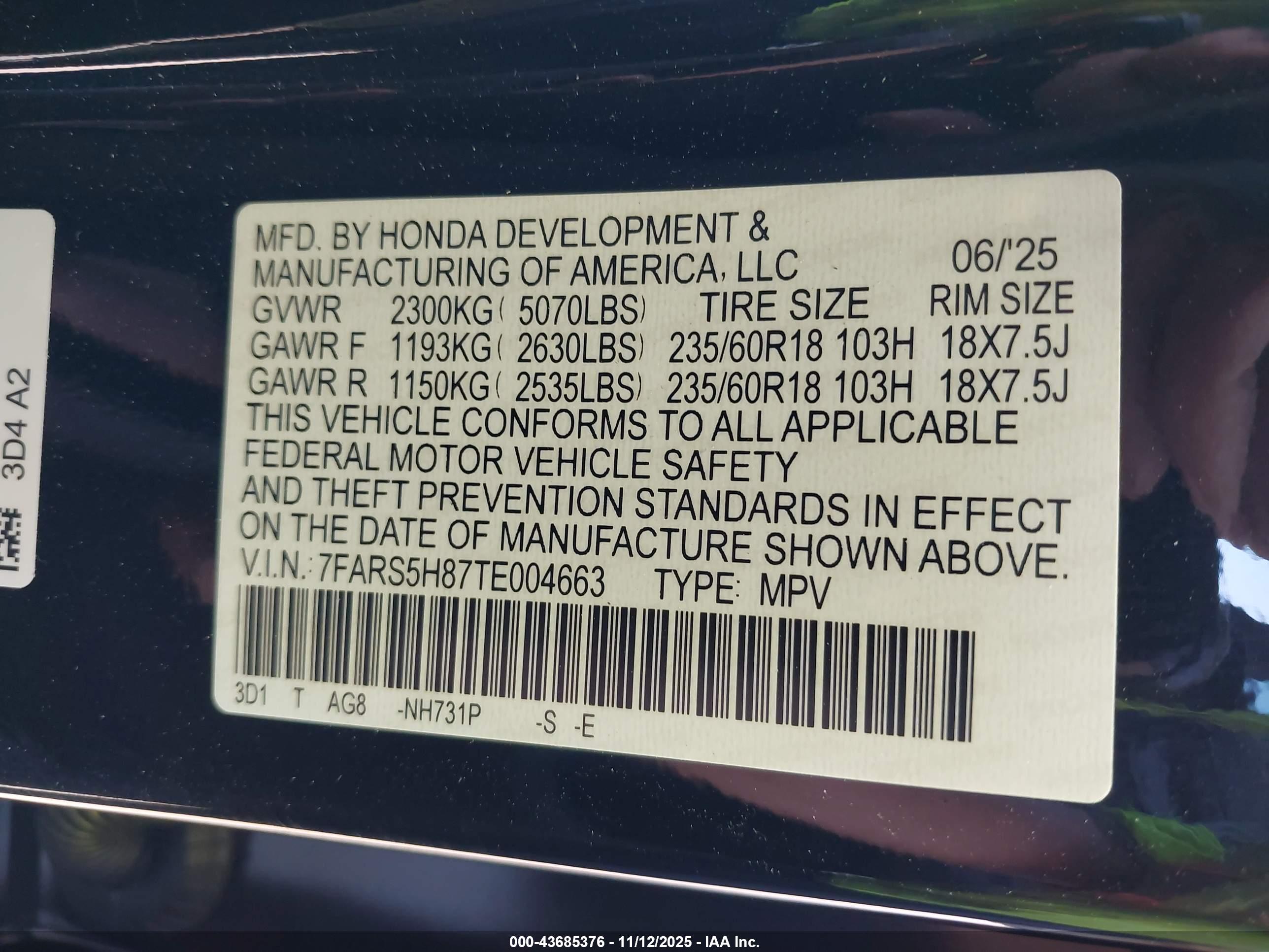 HONDA CR-V image 9