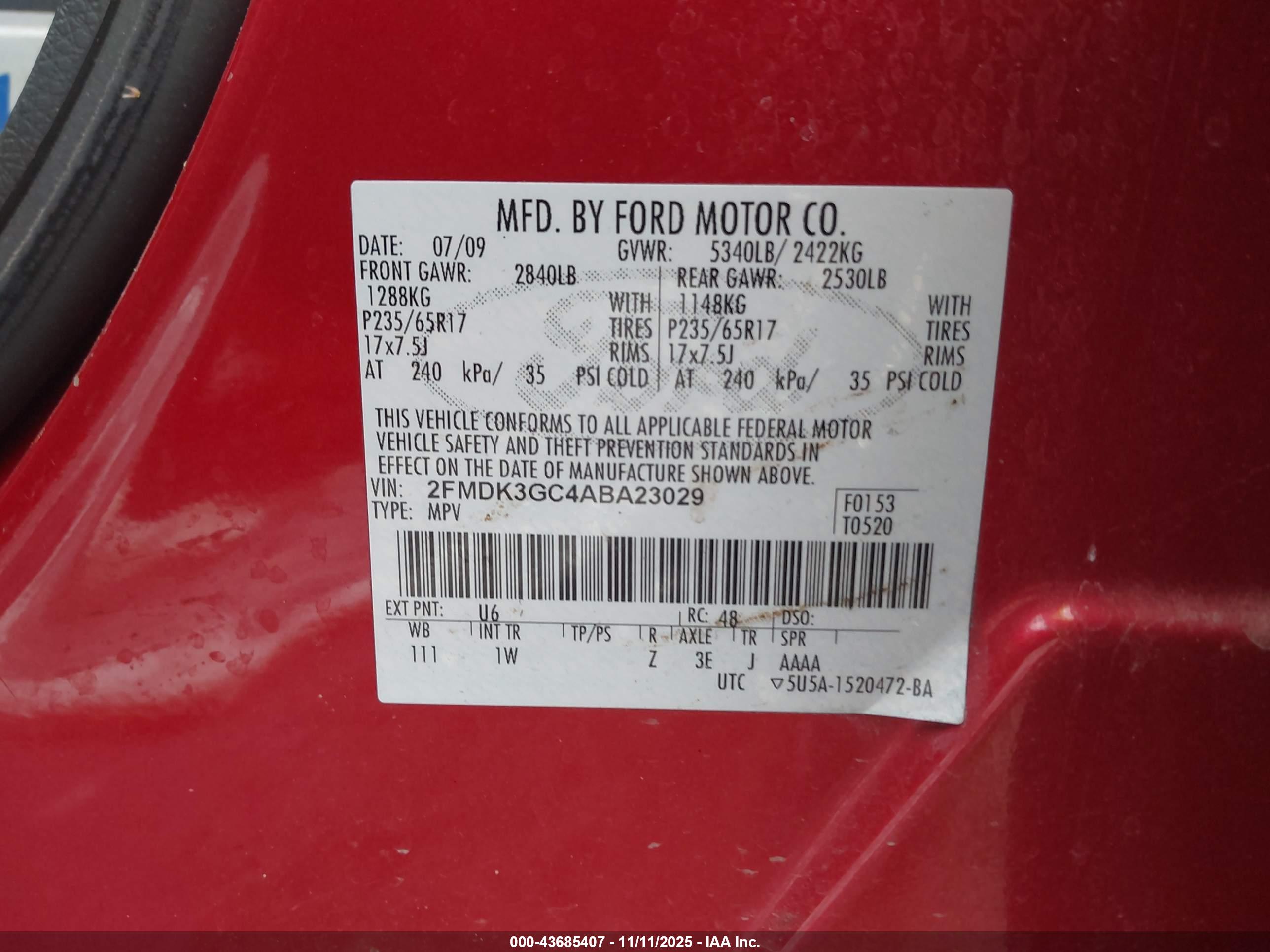 FORD EDGE image 9