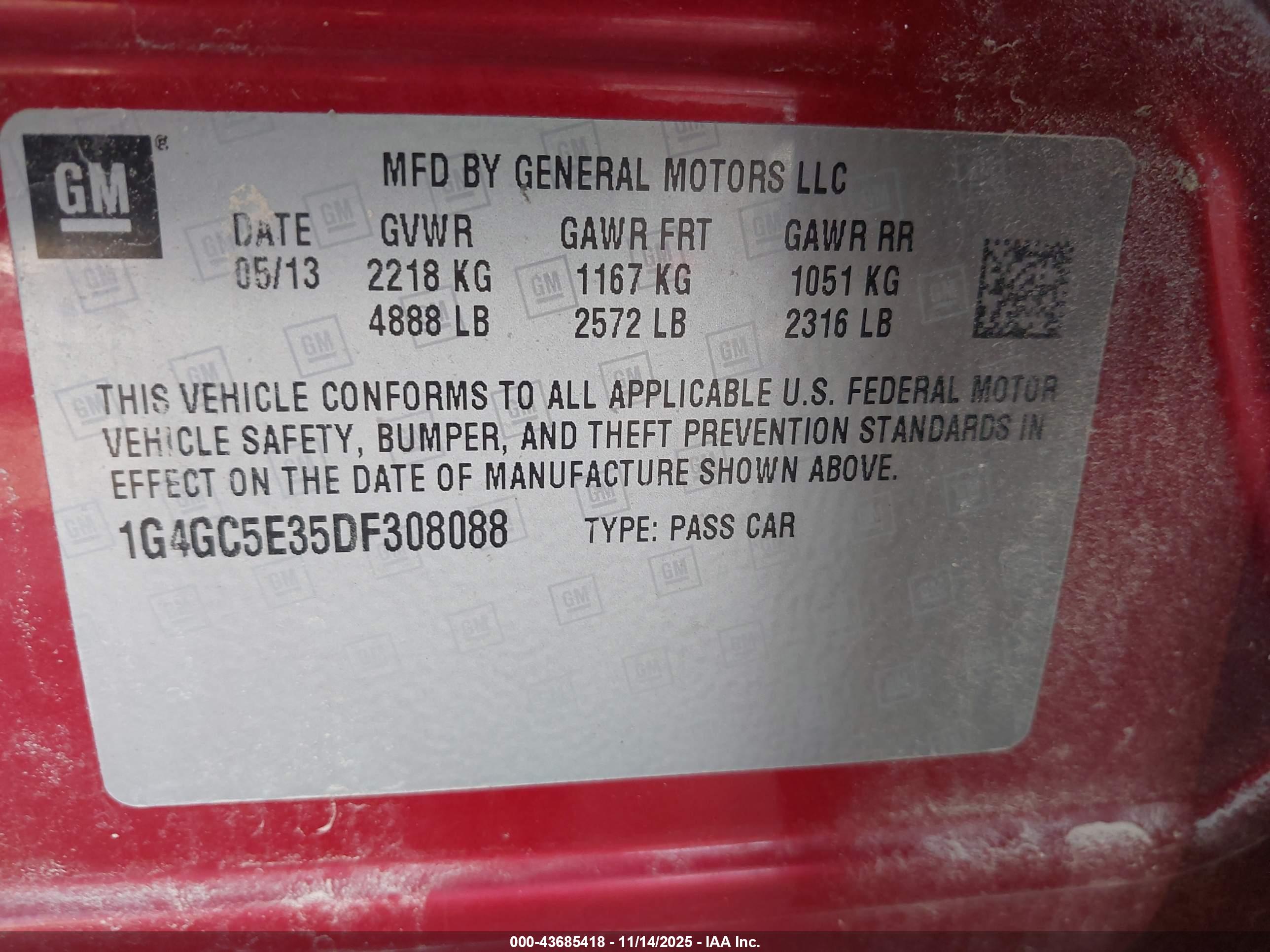 BUICK LACROSSE image 9