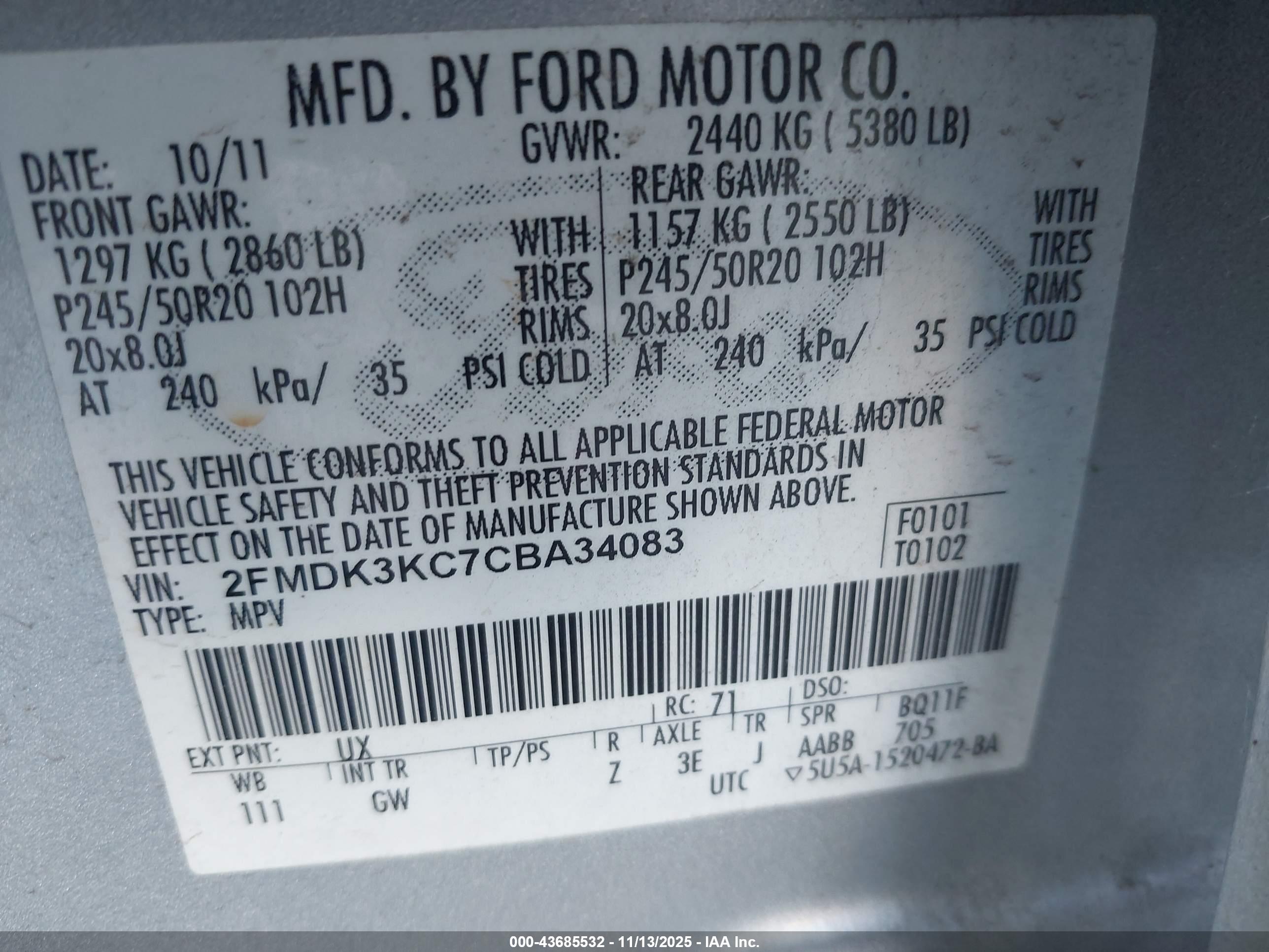 FORD EDGE image 9
