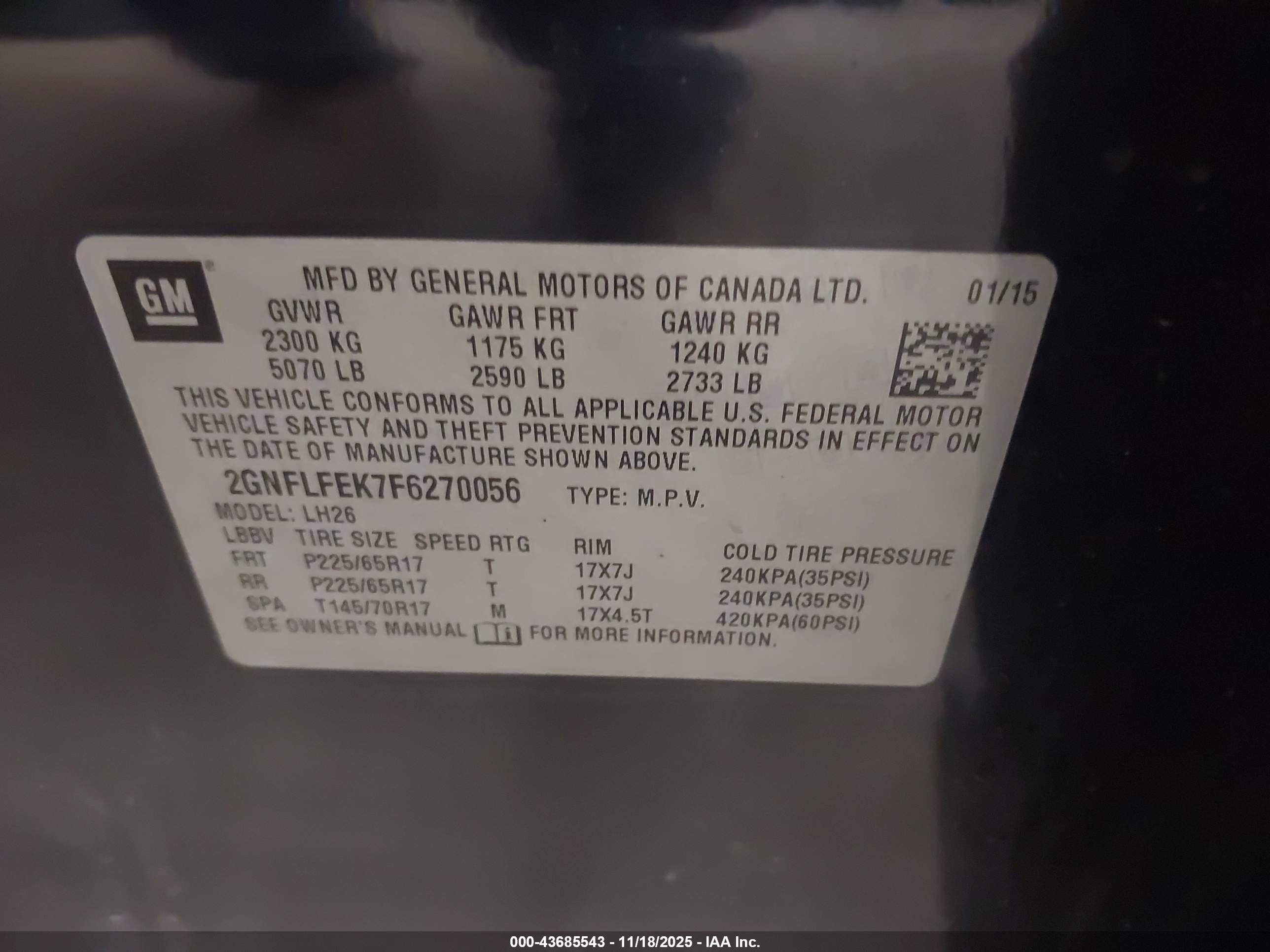 CHEVROLET EQUINOX image 9