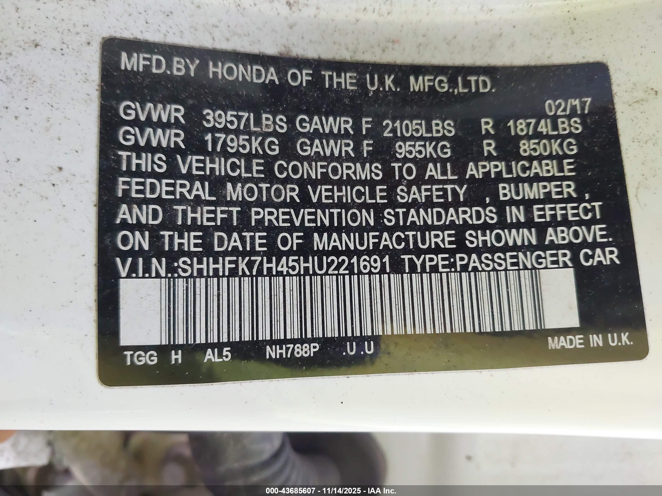 HONDA CIVIC image 9