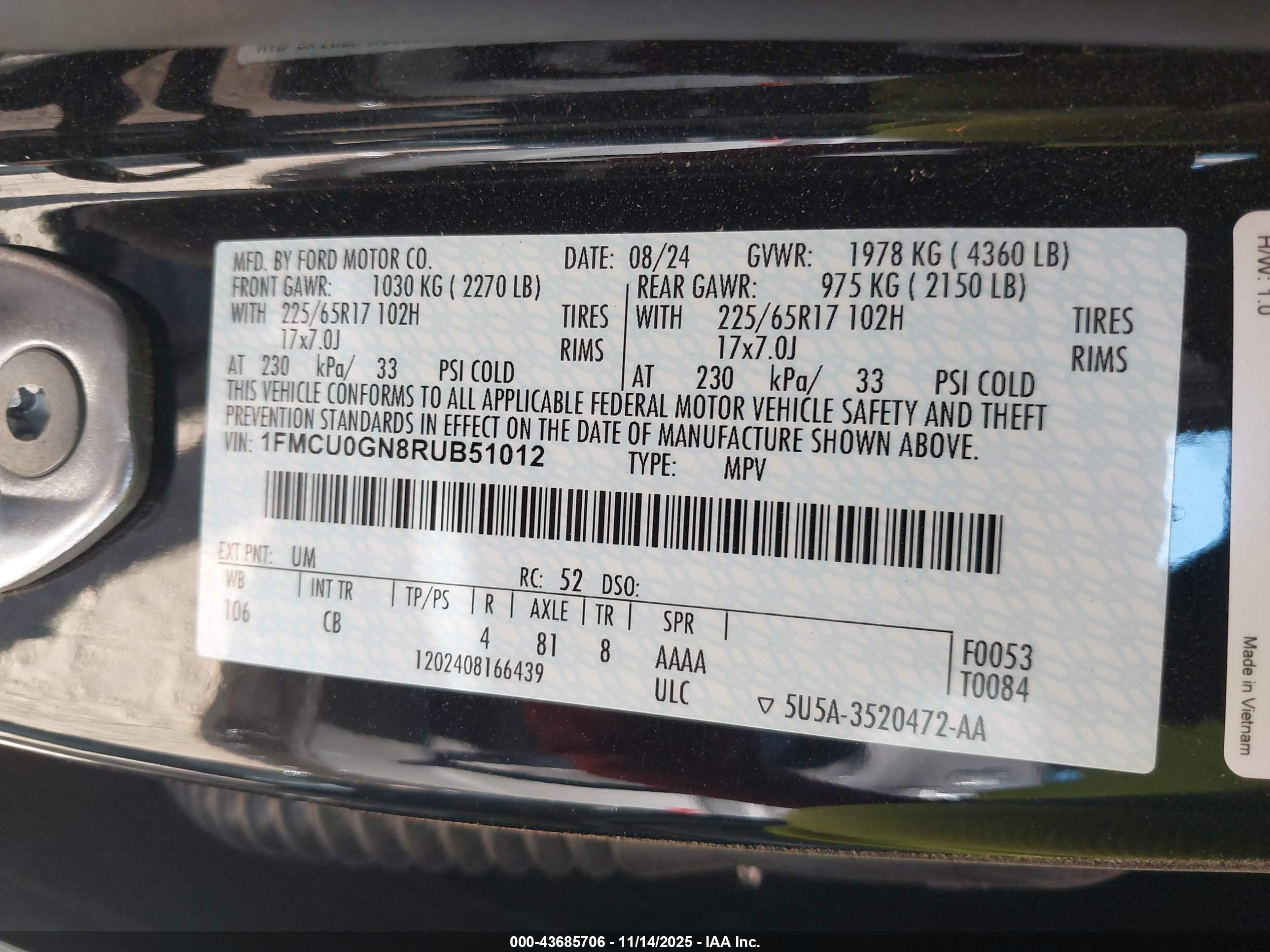 FORD ESCAPE image 9