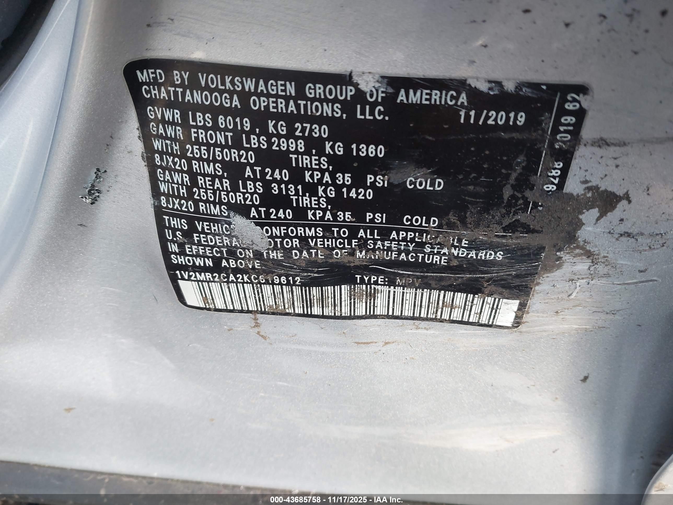 VOLKSWAGEN ATLAS image 9