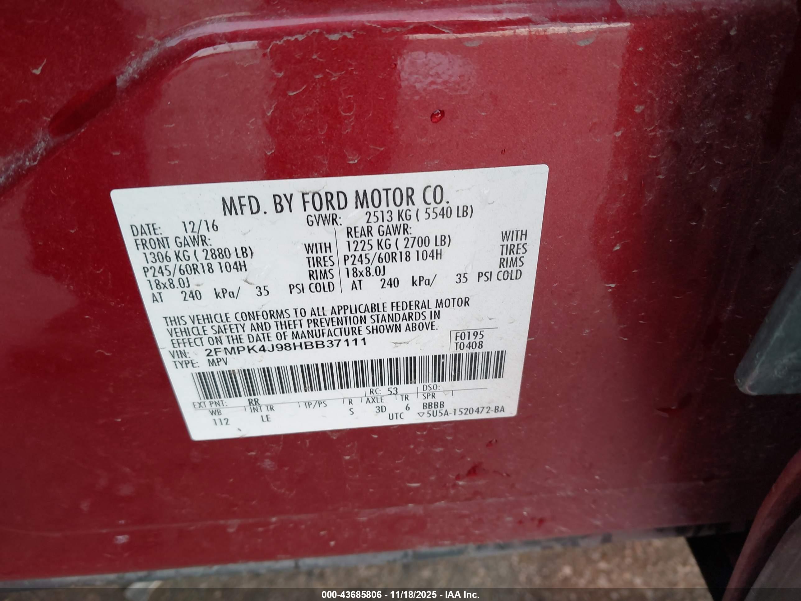FORD EDGE image 9