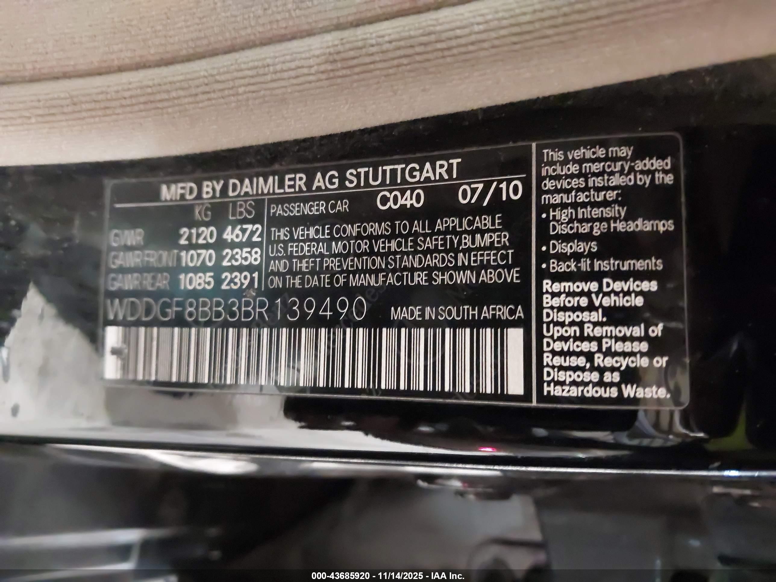 MERCEDES-BENZ C image 9