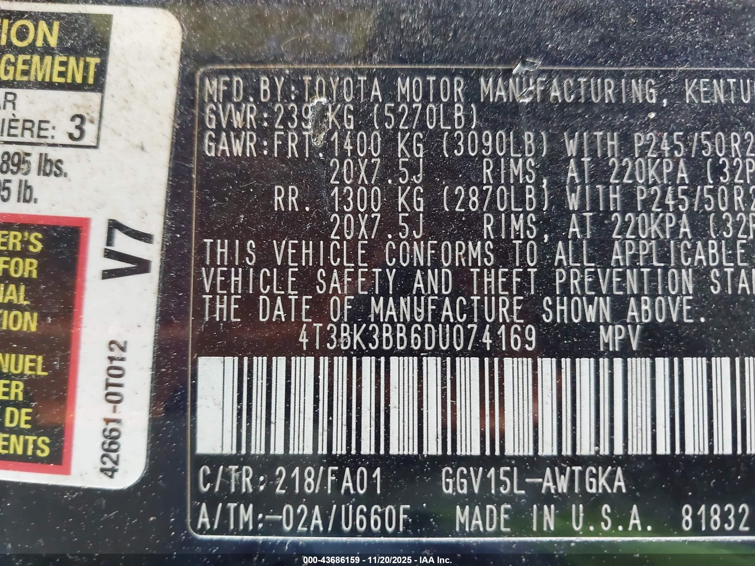 TOYOTA VENZA image 9