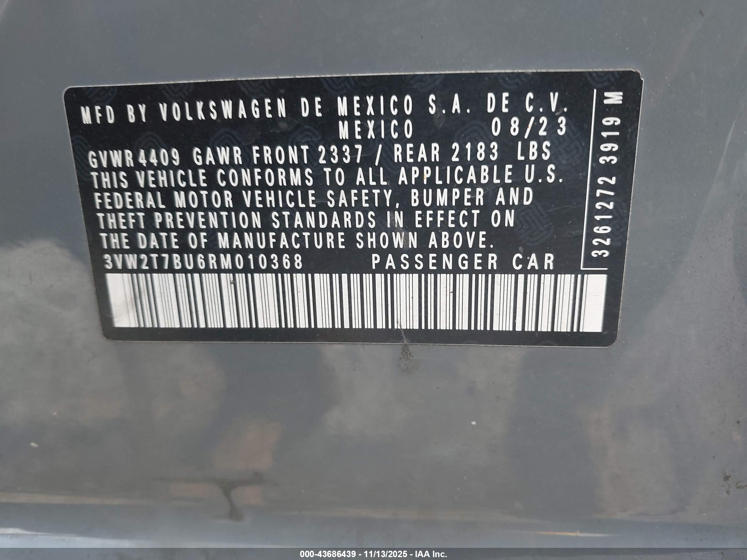 VOLKSWAGEN JETTA image 9