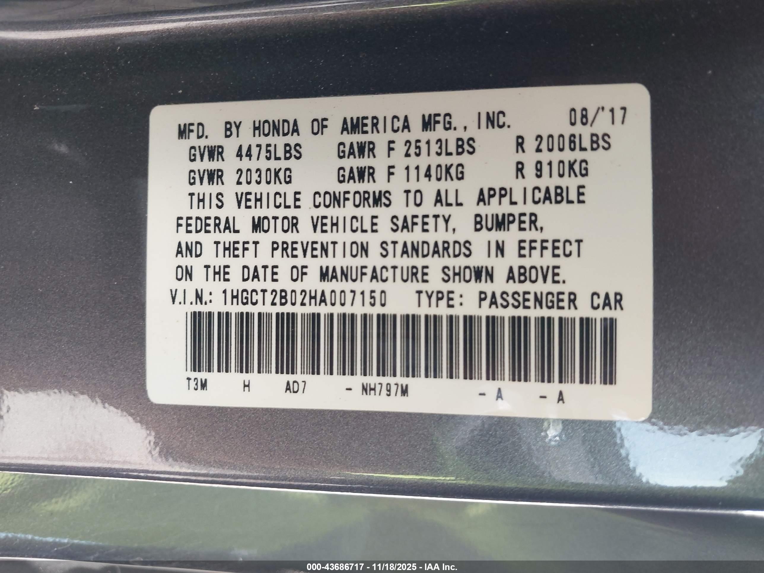 HONDA ACCORD image 9