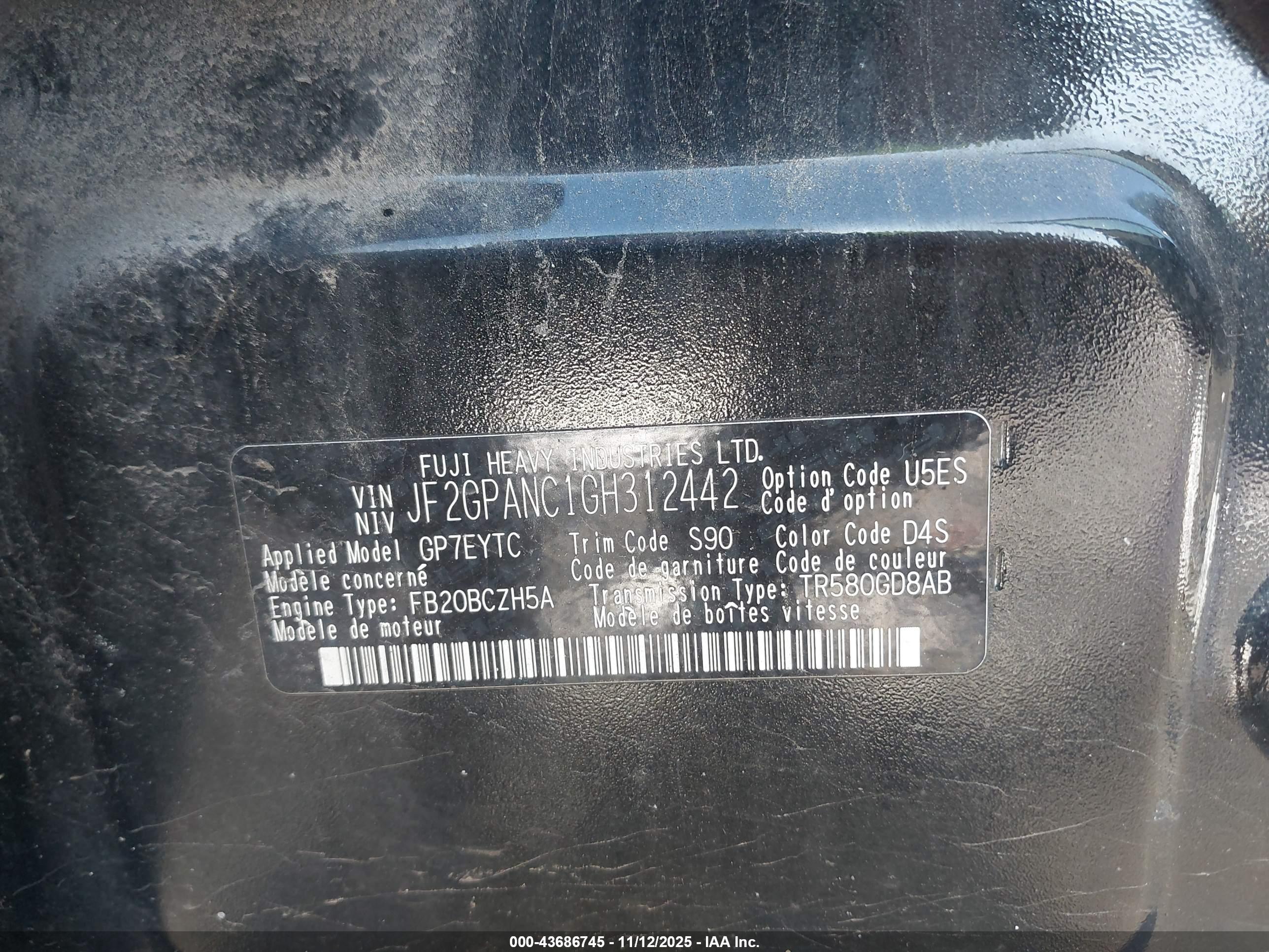 SUBARU CROSSTREK image 9